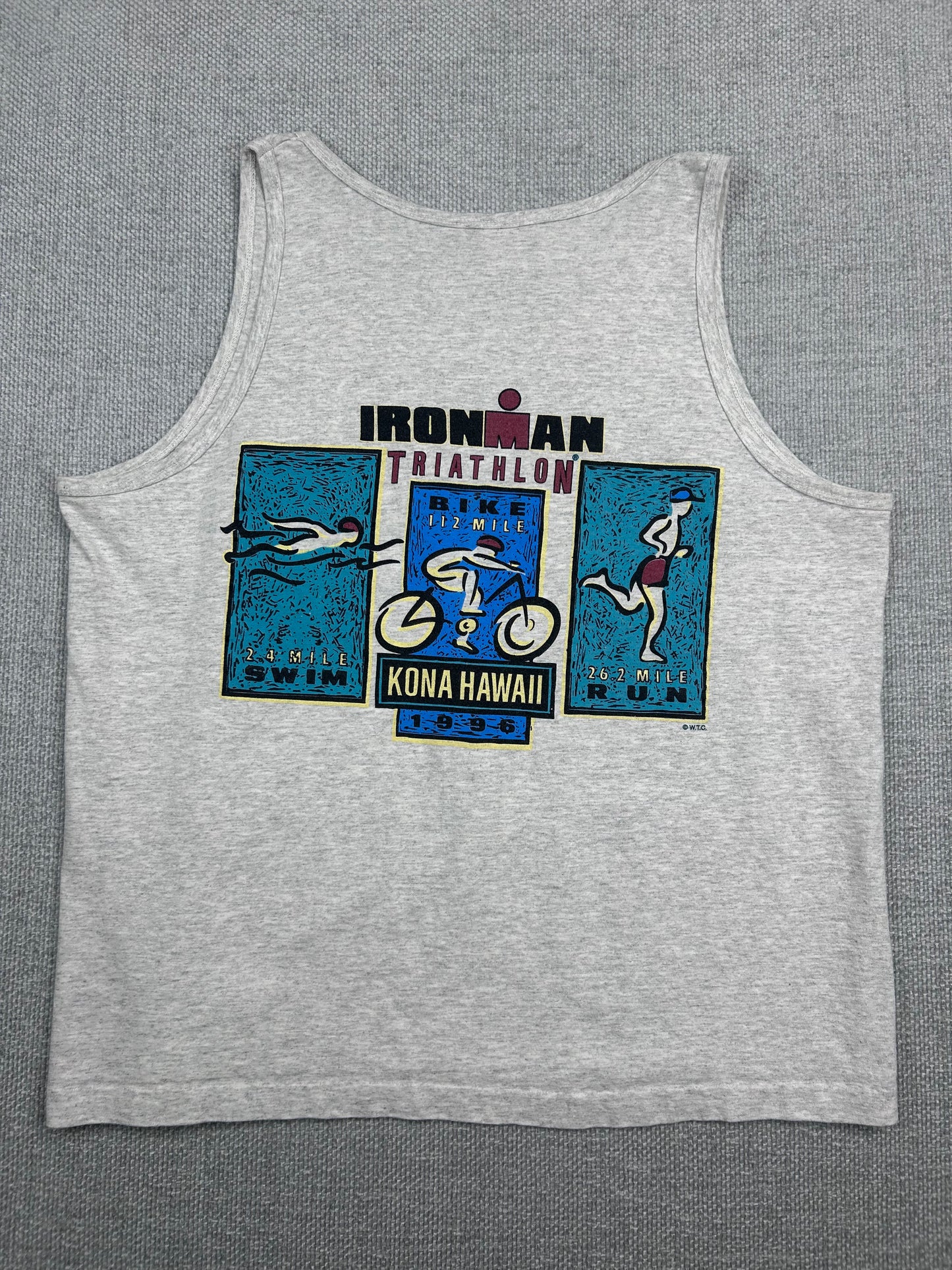 1996 Ironman Triathlon Tank Top