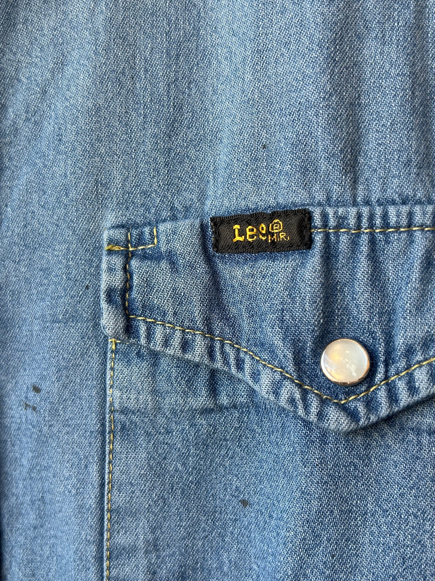 90's Lee Denim Pearl Snap