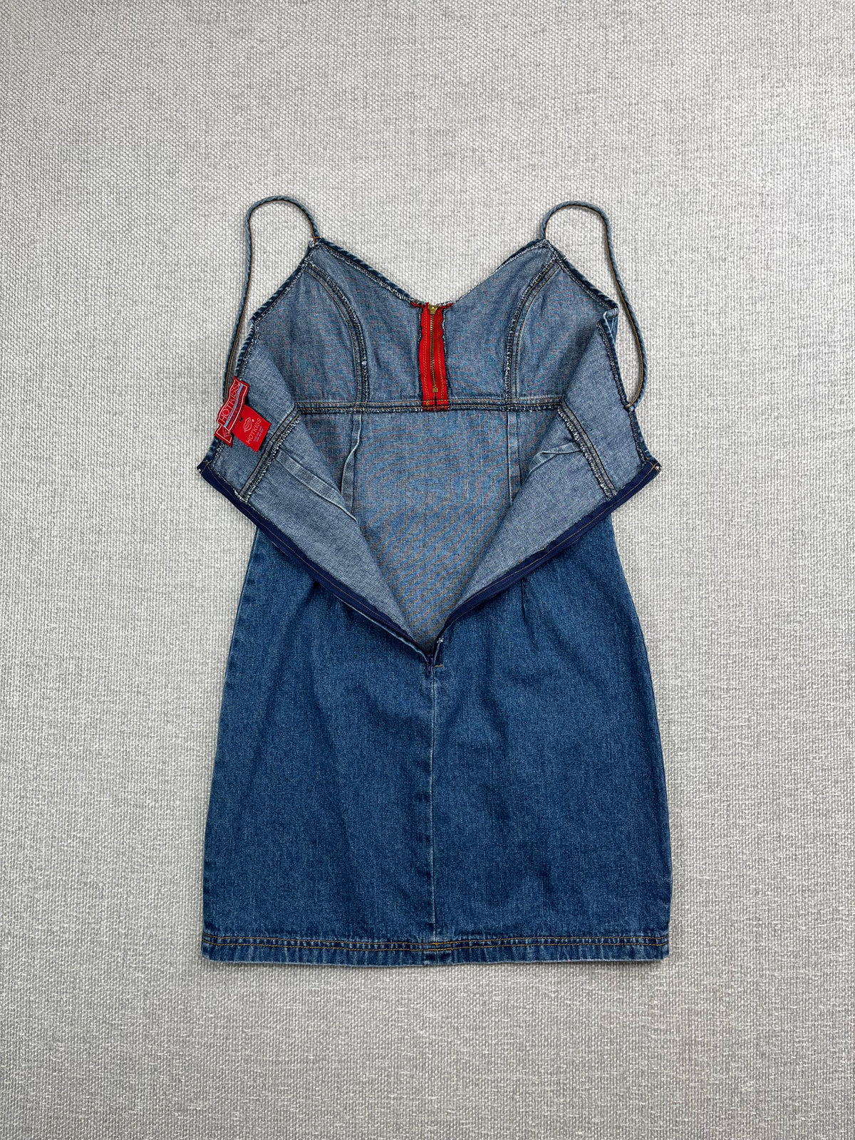 90's Denim Mini Dress