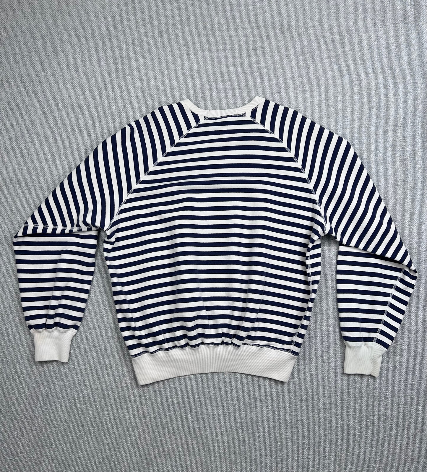 Y2K Polo Striped Crewneck