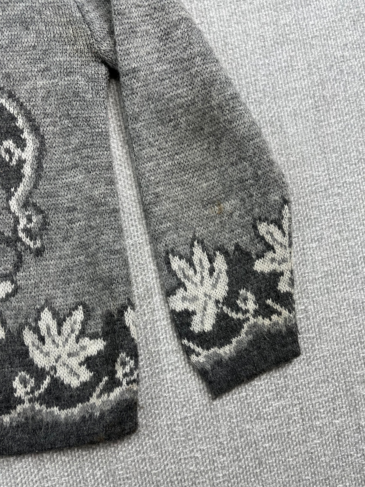 50's Zip Up Sweater