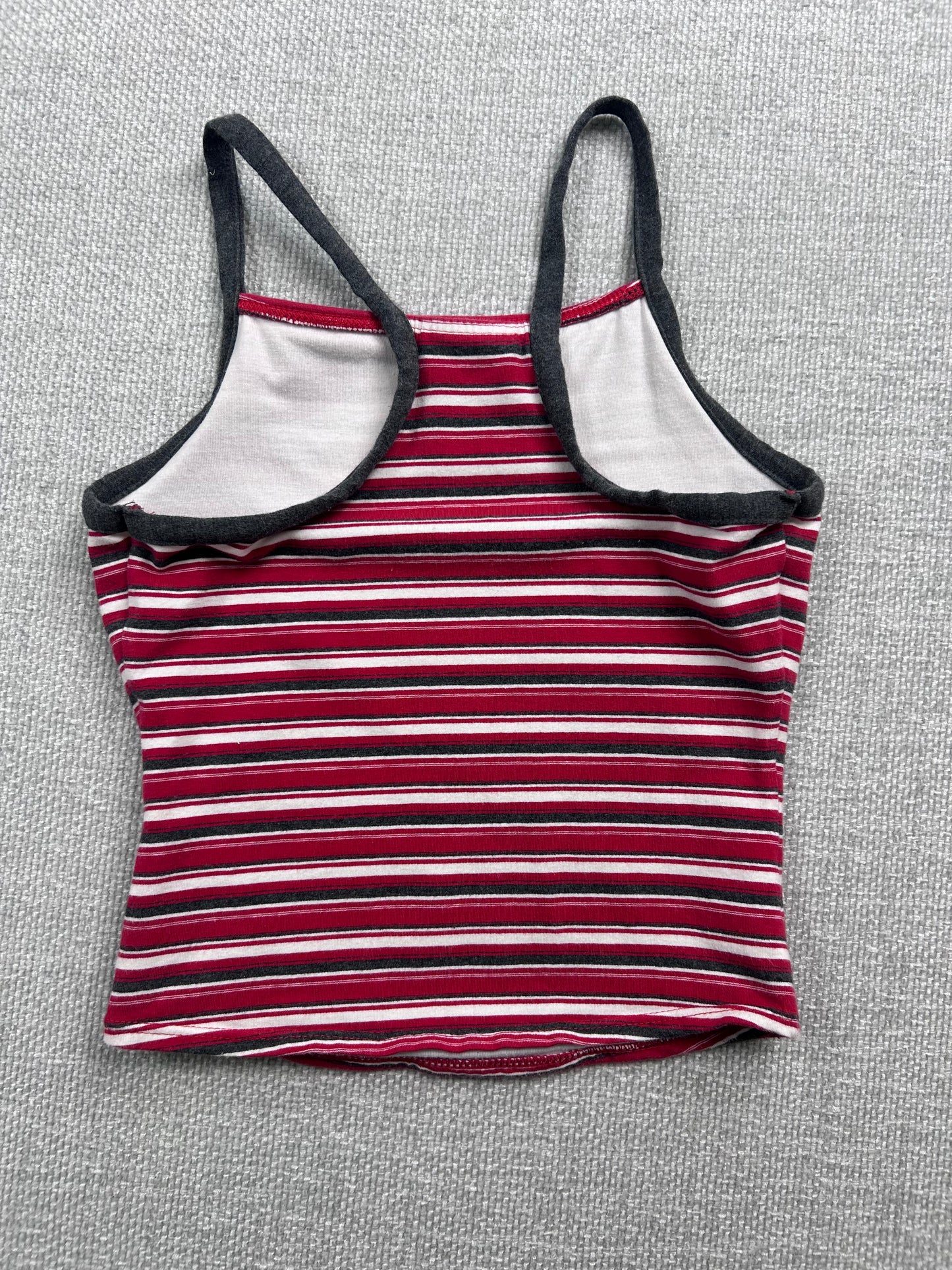 Y2K Reebok Striped Athletic Tank