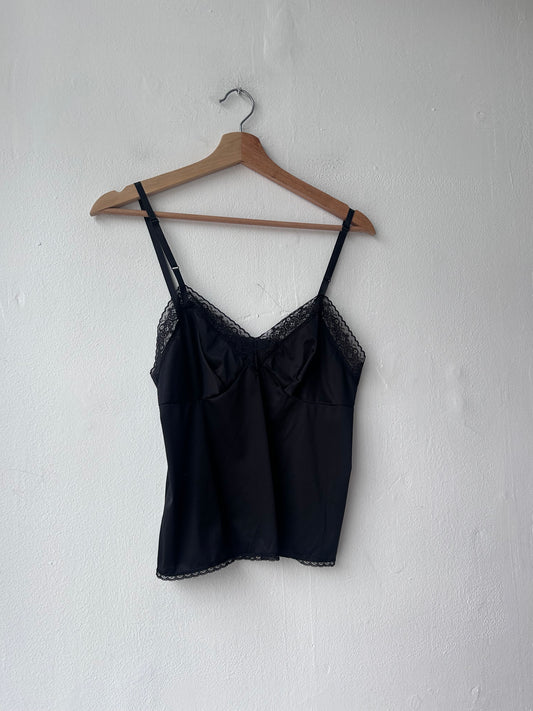 Y2K Black Lace Camisole