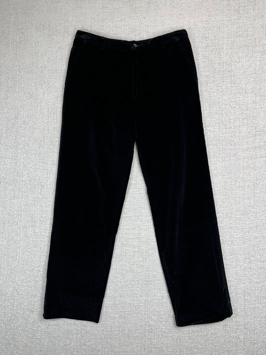 Y2K Versace Velvet Pants 32"