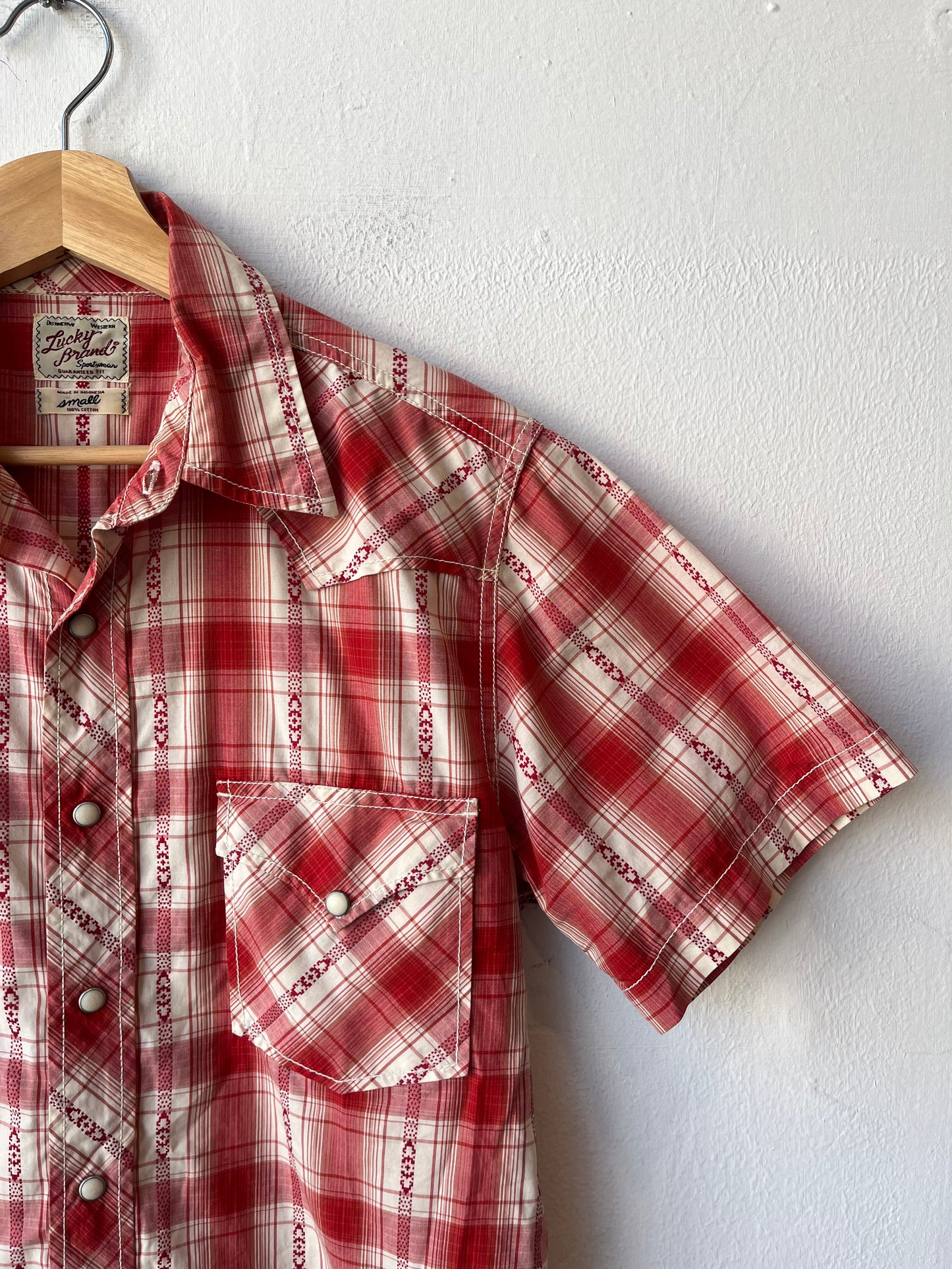 Y2K Pearl Snap Shirt