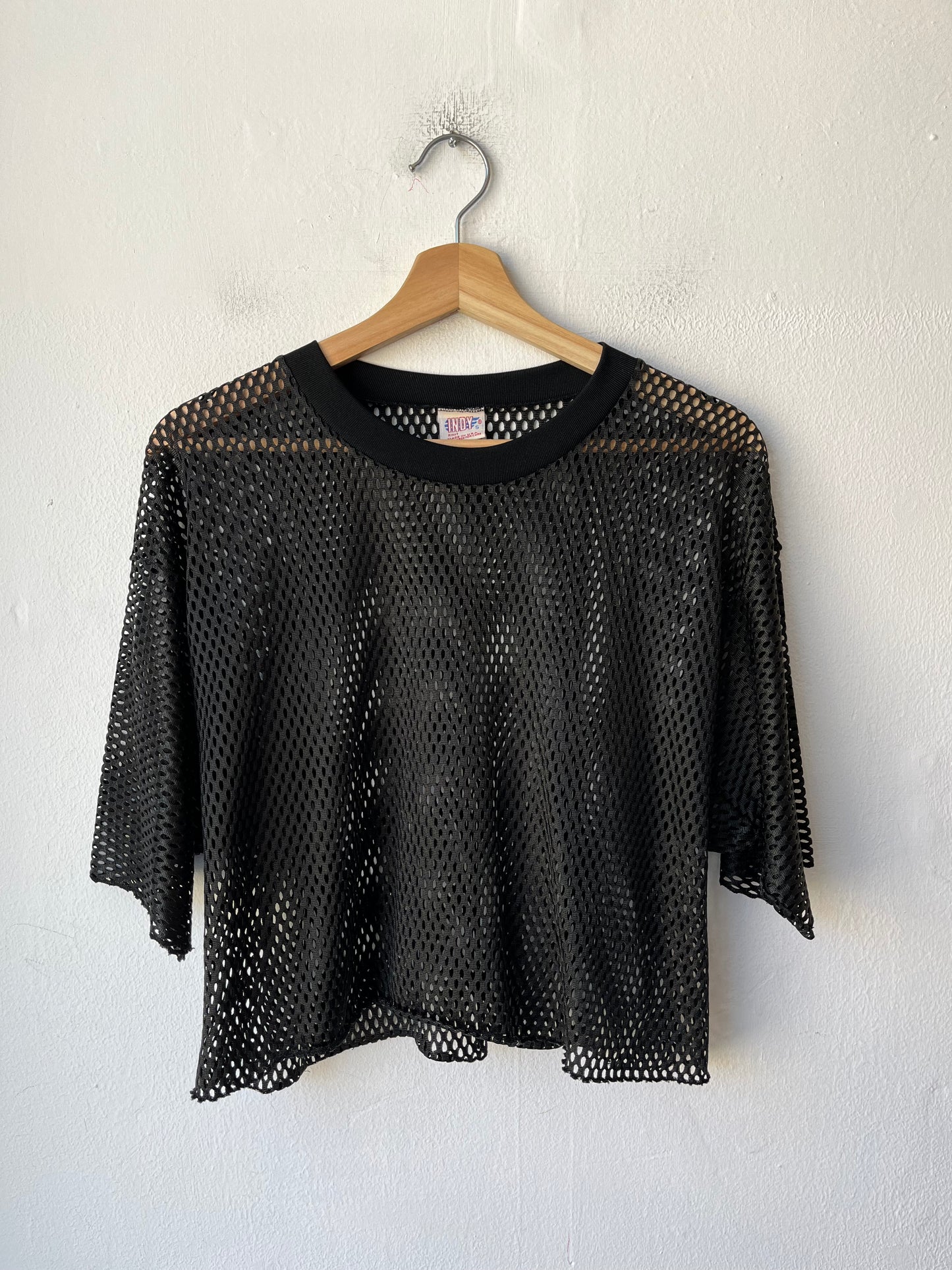 90's Black Cropped Jersey