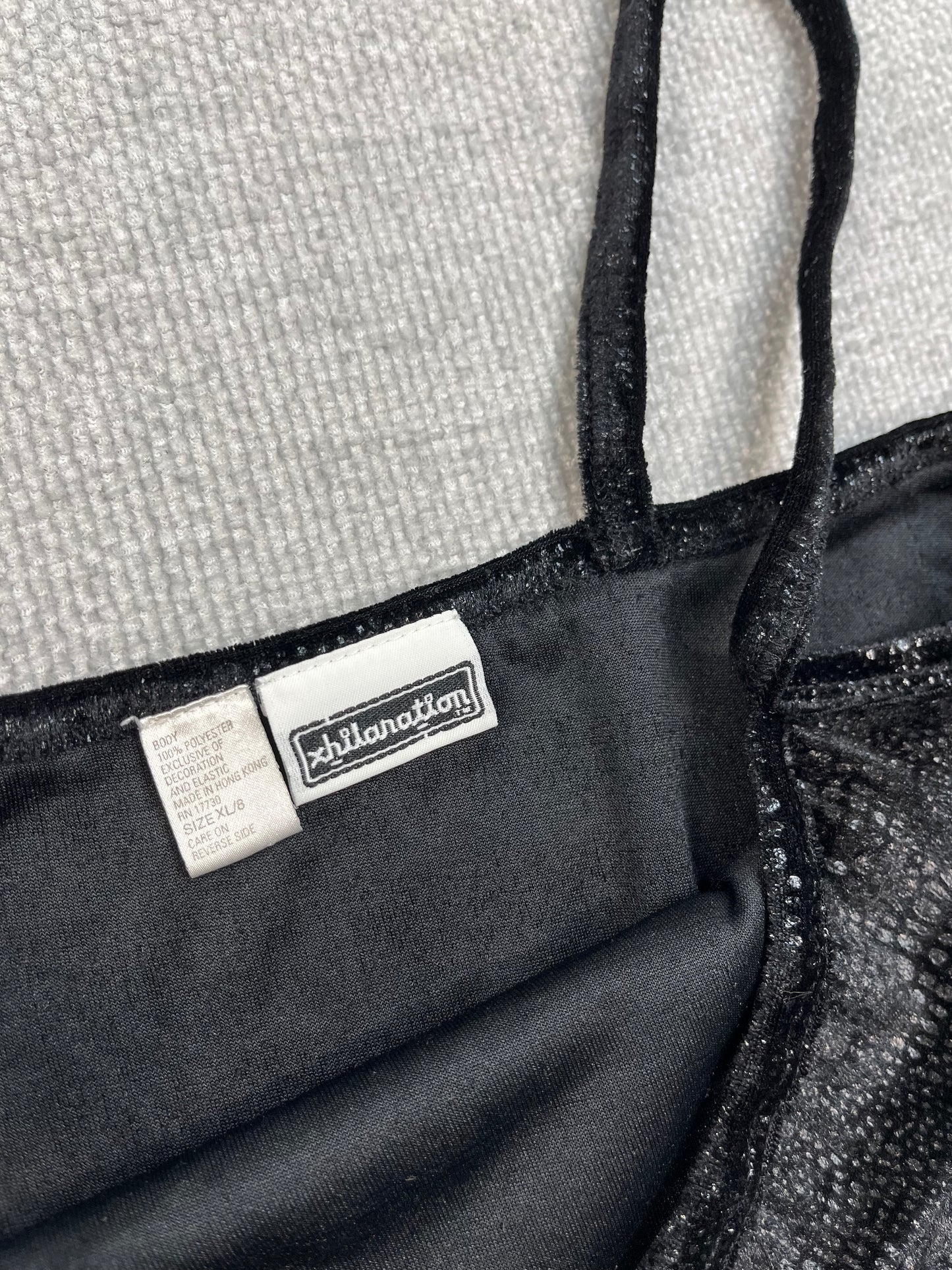 Y2K Velour Snake Skin Tank Top