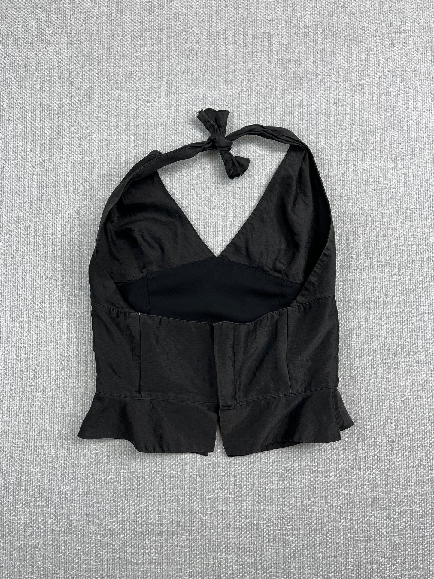 Y2K Armani Halter Top