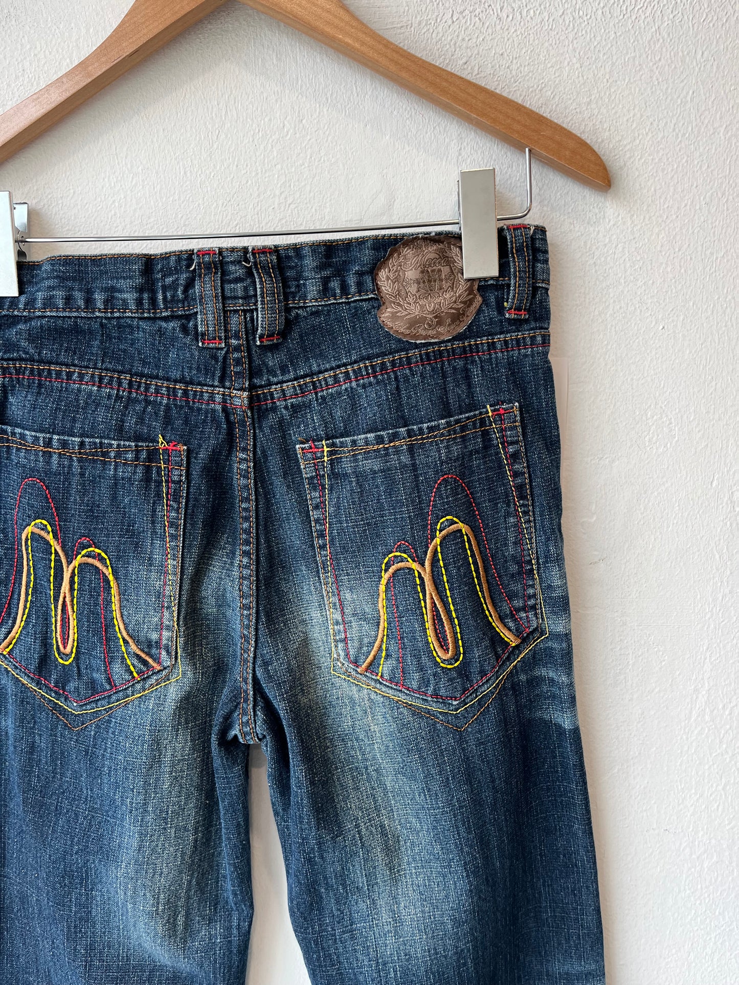 Y2K Mecca Straight Jeans 28"