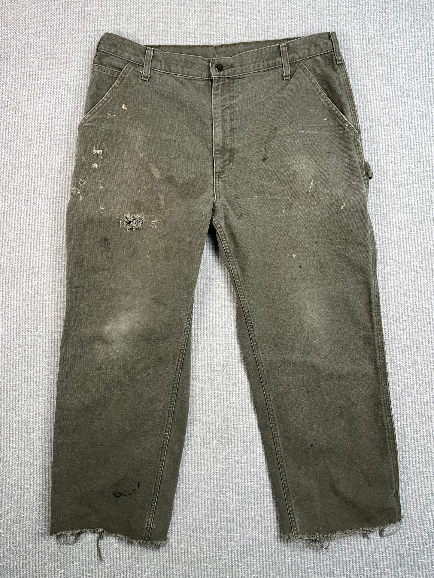 Y2K Distressed Carhartt Work Pants 35"