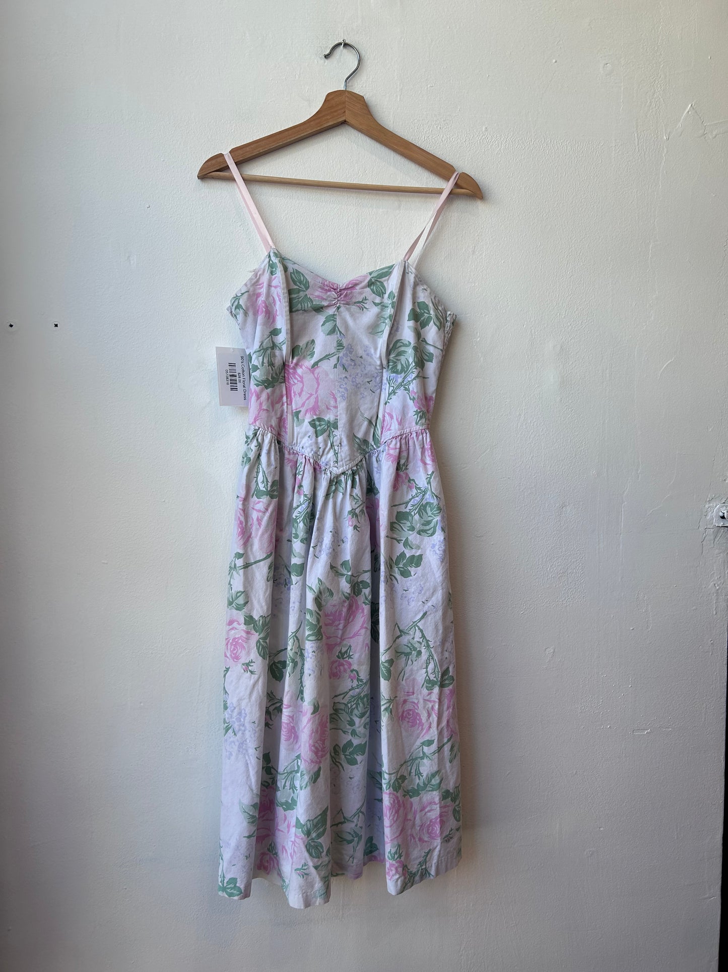 90’s Cotton Floral Dress