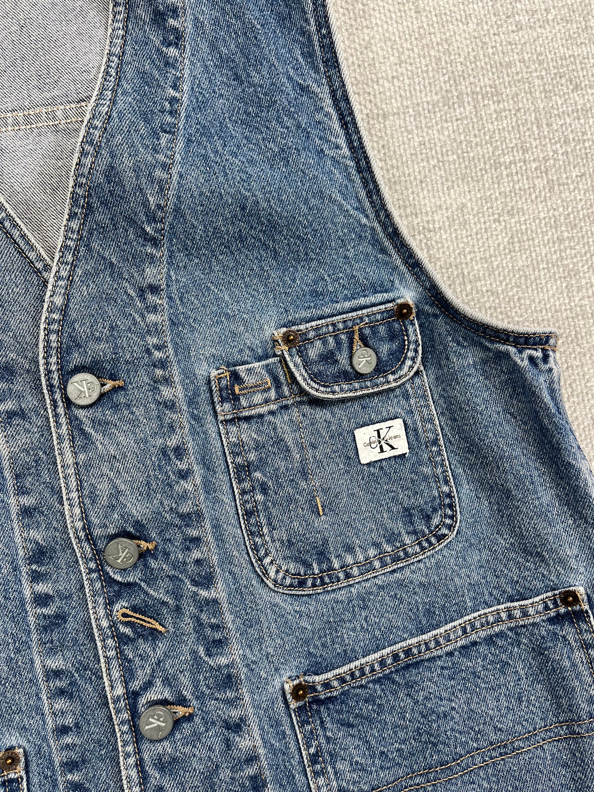 90's Calvin Klein Denim Vest