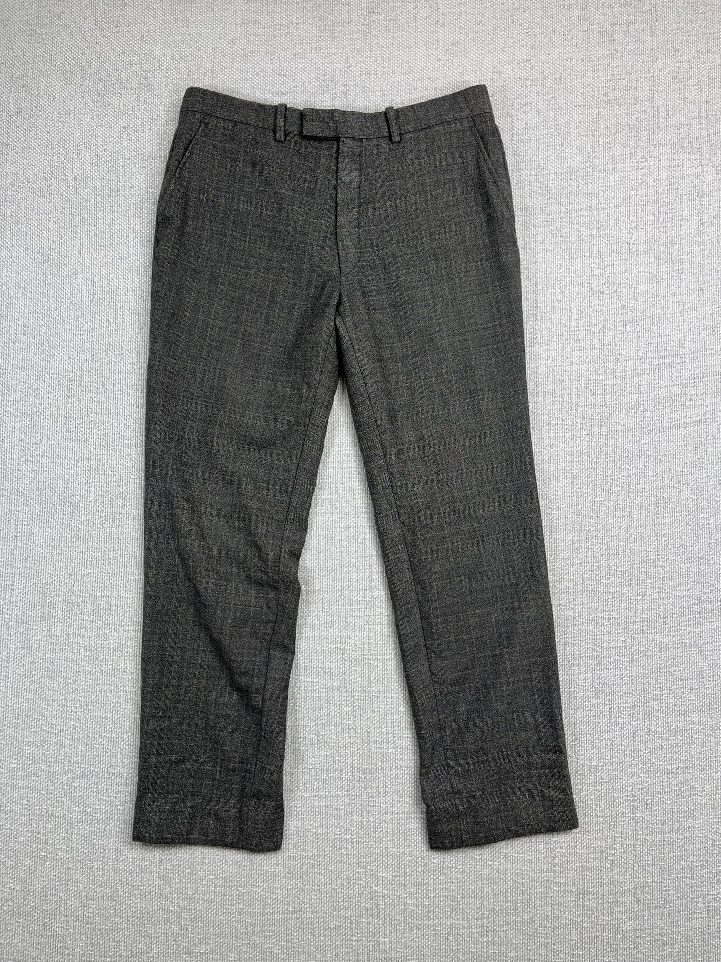 Y2K Burberry Wool Dress Pants 32”