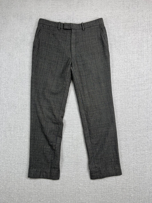 Y2K Burberry Wool Dress Pants 32”