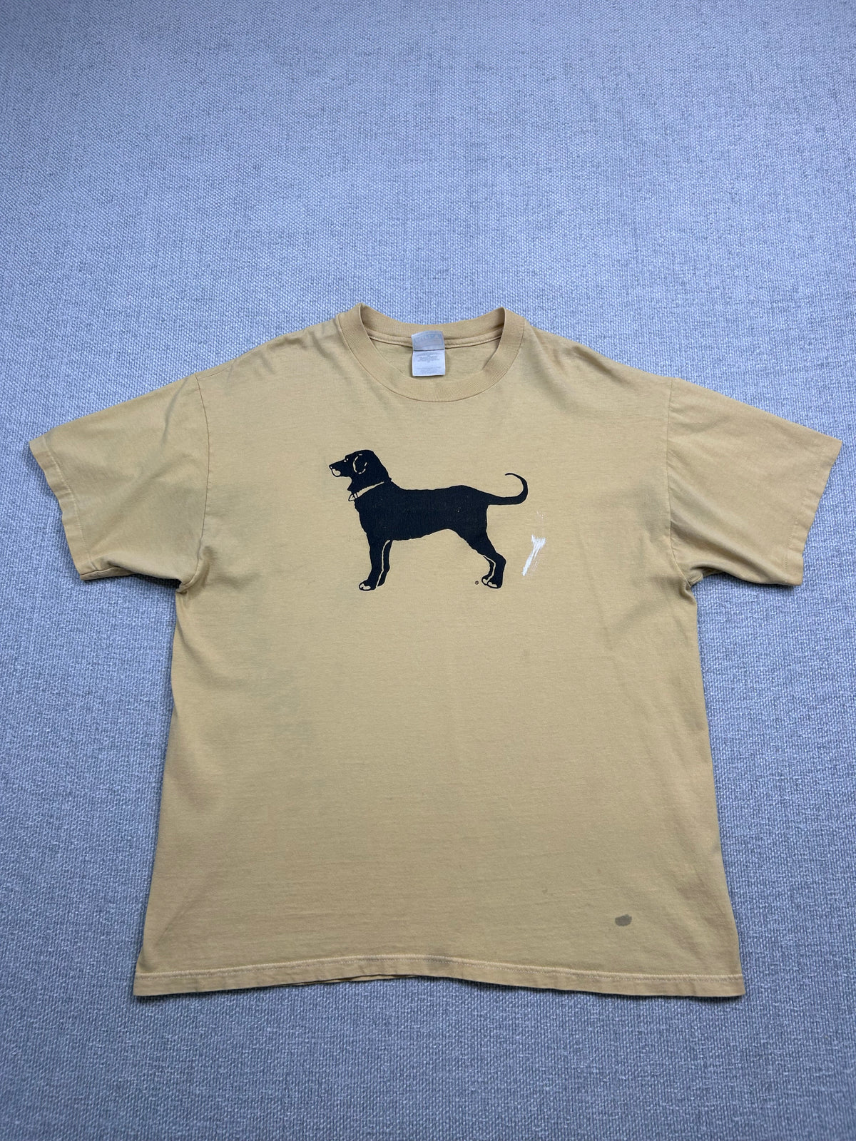 90's Painted Black Dog T-Shirt