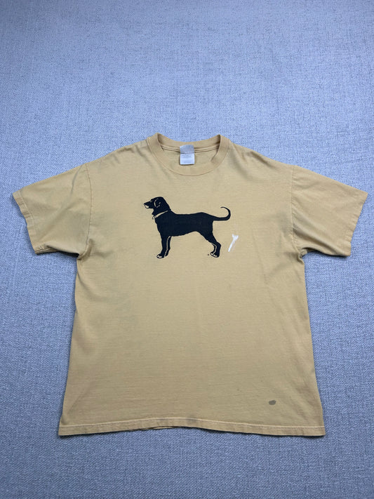 90's Painted Black Dog T-Shirt