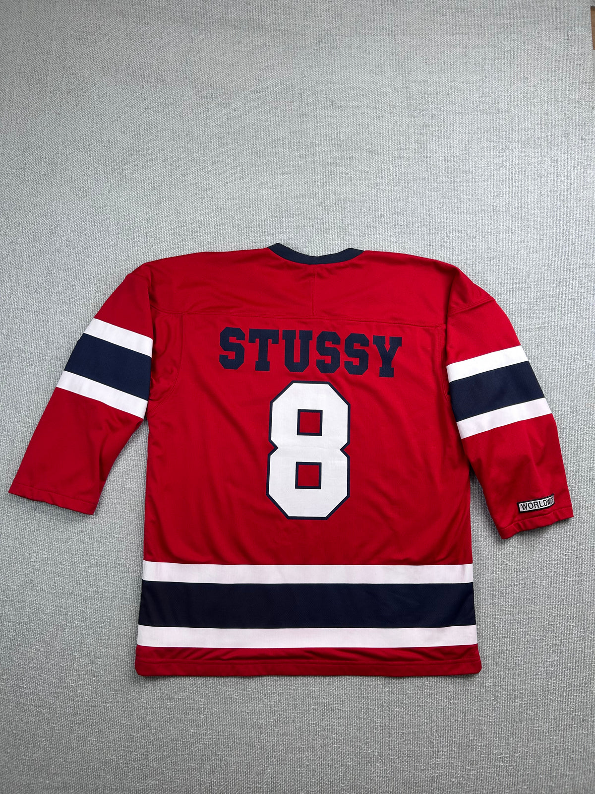 Y2k Stussy Hockey Jersey