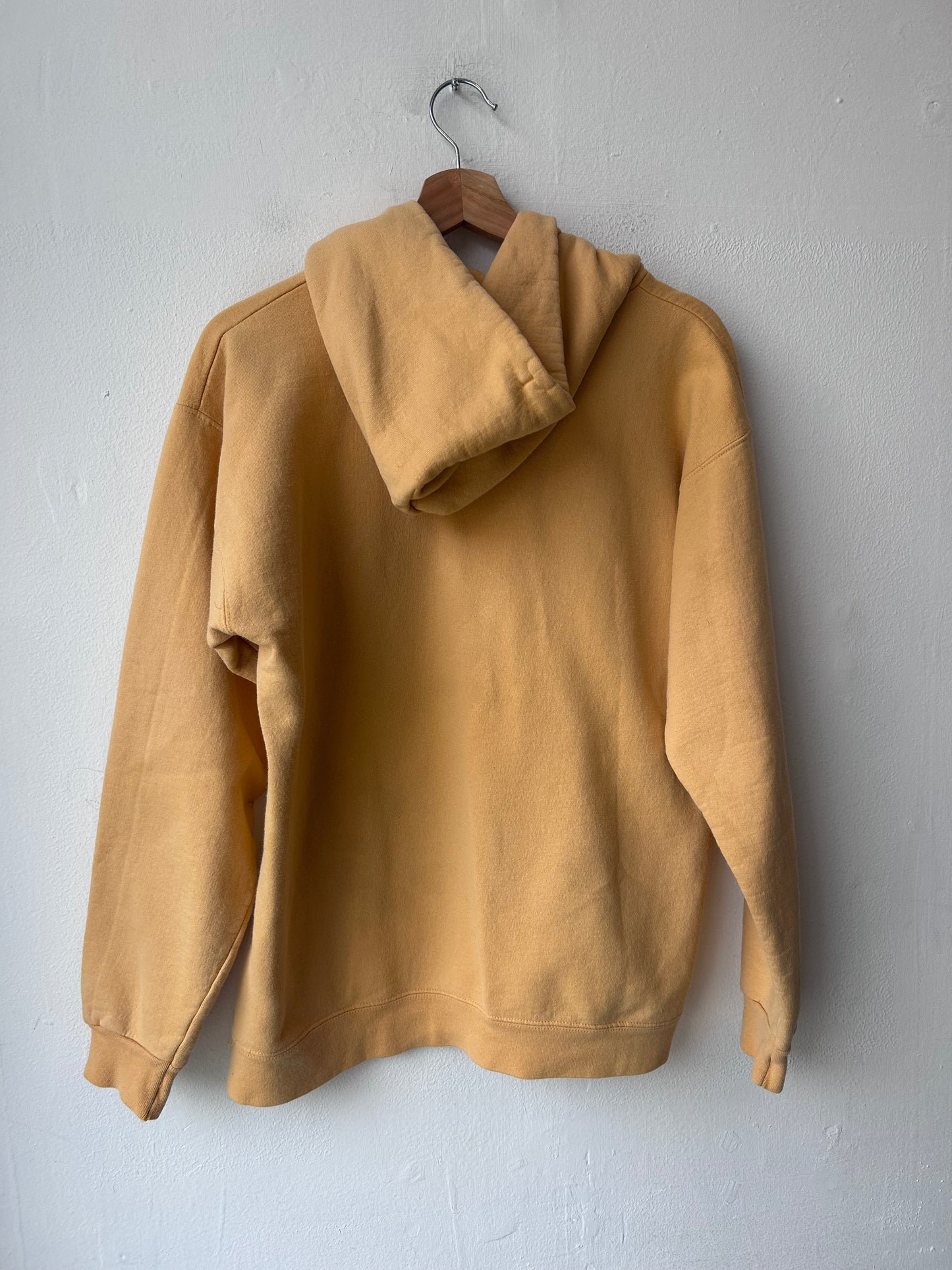 90's Pale Yellow Hoodie
