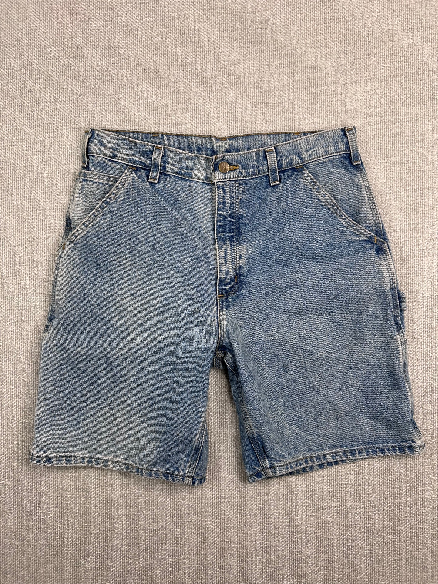 Y2K Carhartt Denim Carpenter Shorts 32"