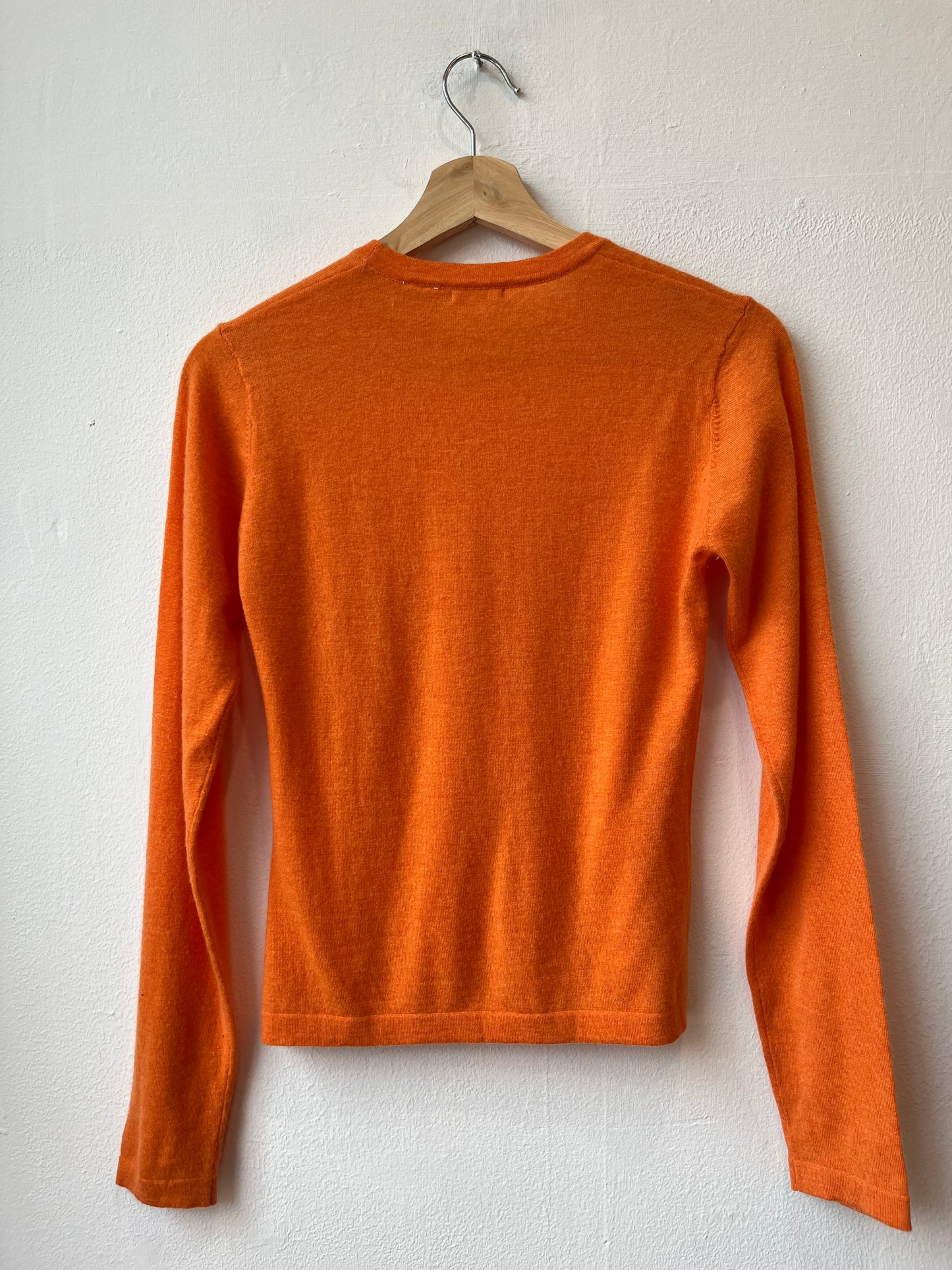 Orange Cashmere Sweater