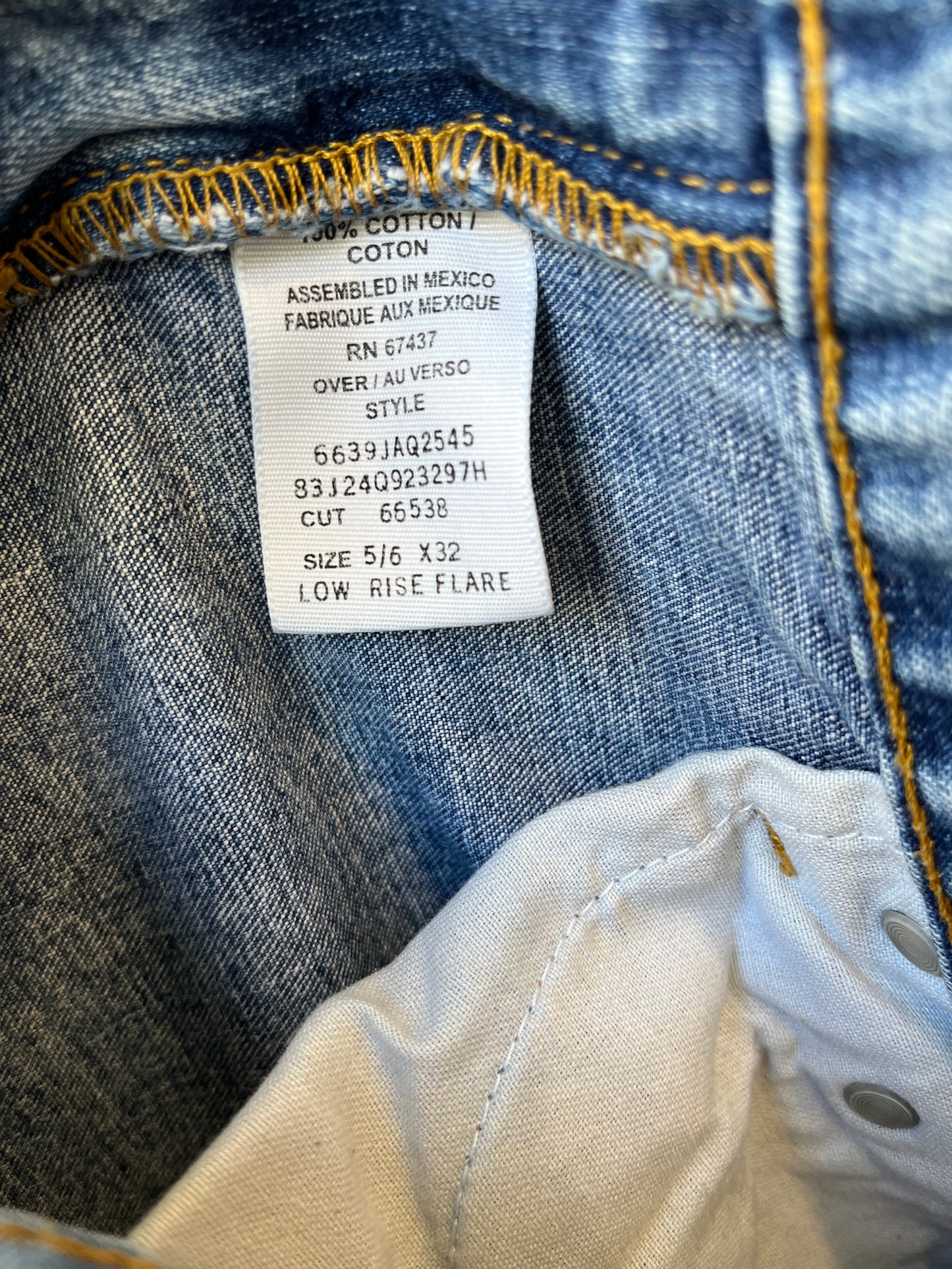 Y2K Ralph Lauren Low Rise Jeans 29"