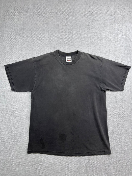 90's Distressed Black Tee