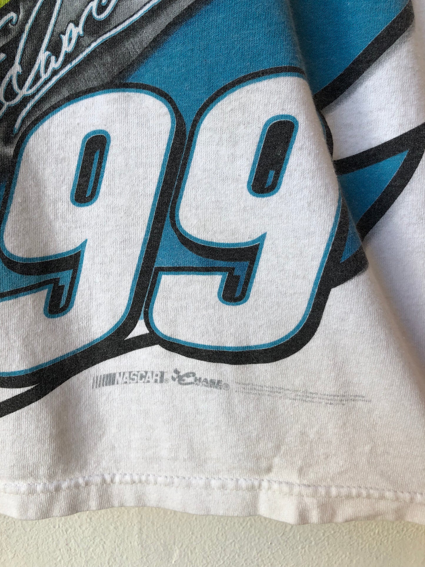 Y2K Aflac Nascar T-Shirt