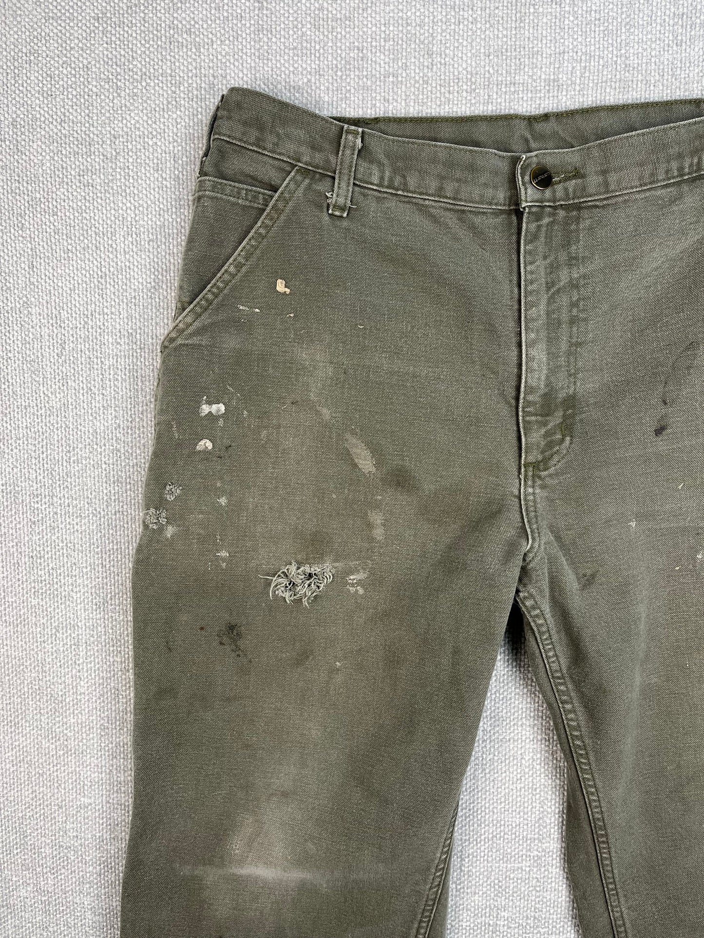 Y2K Distressed Carhartt Work Pants 35"