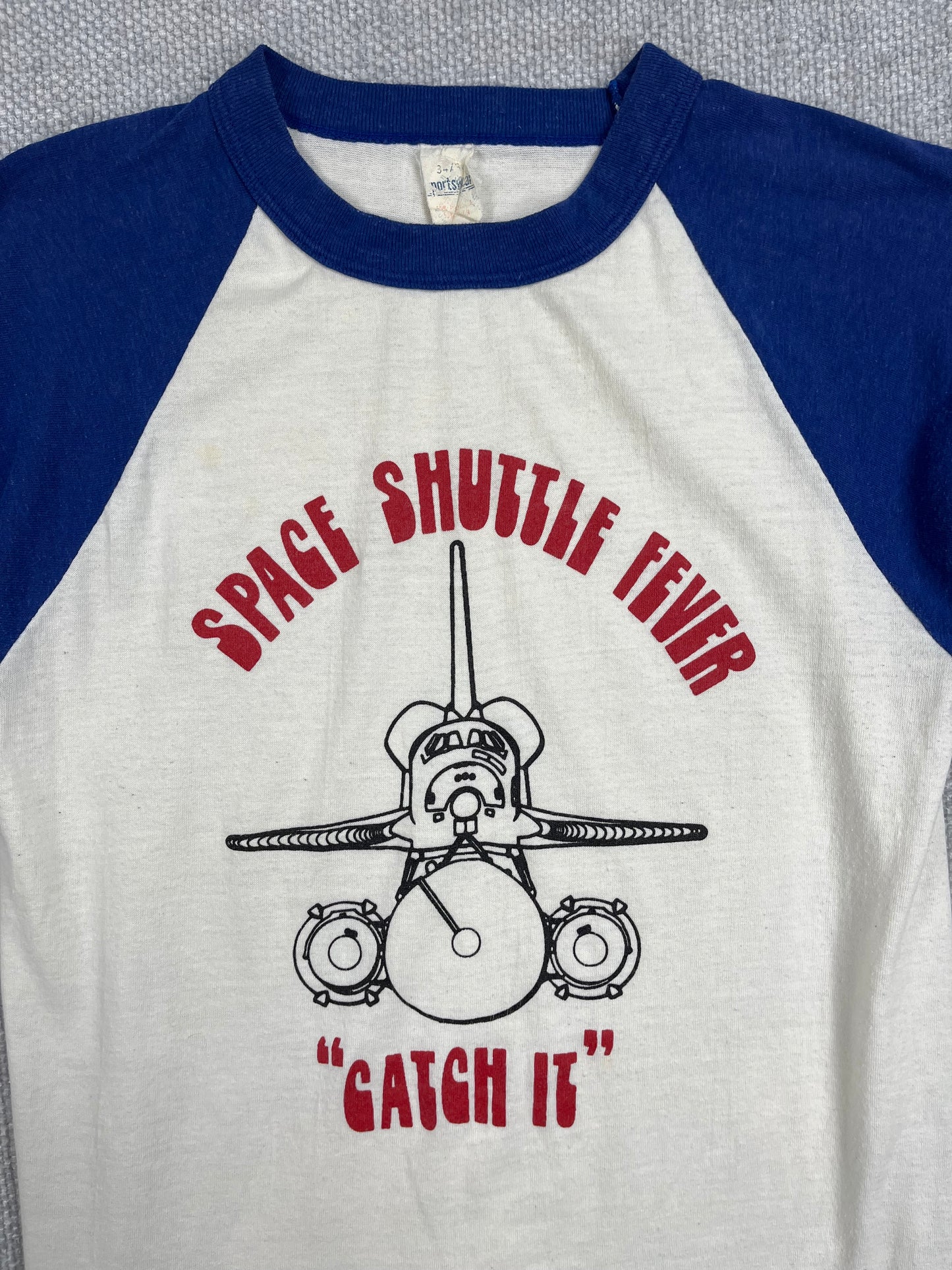70's Space Shuttle Raglan