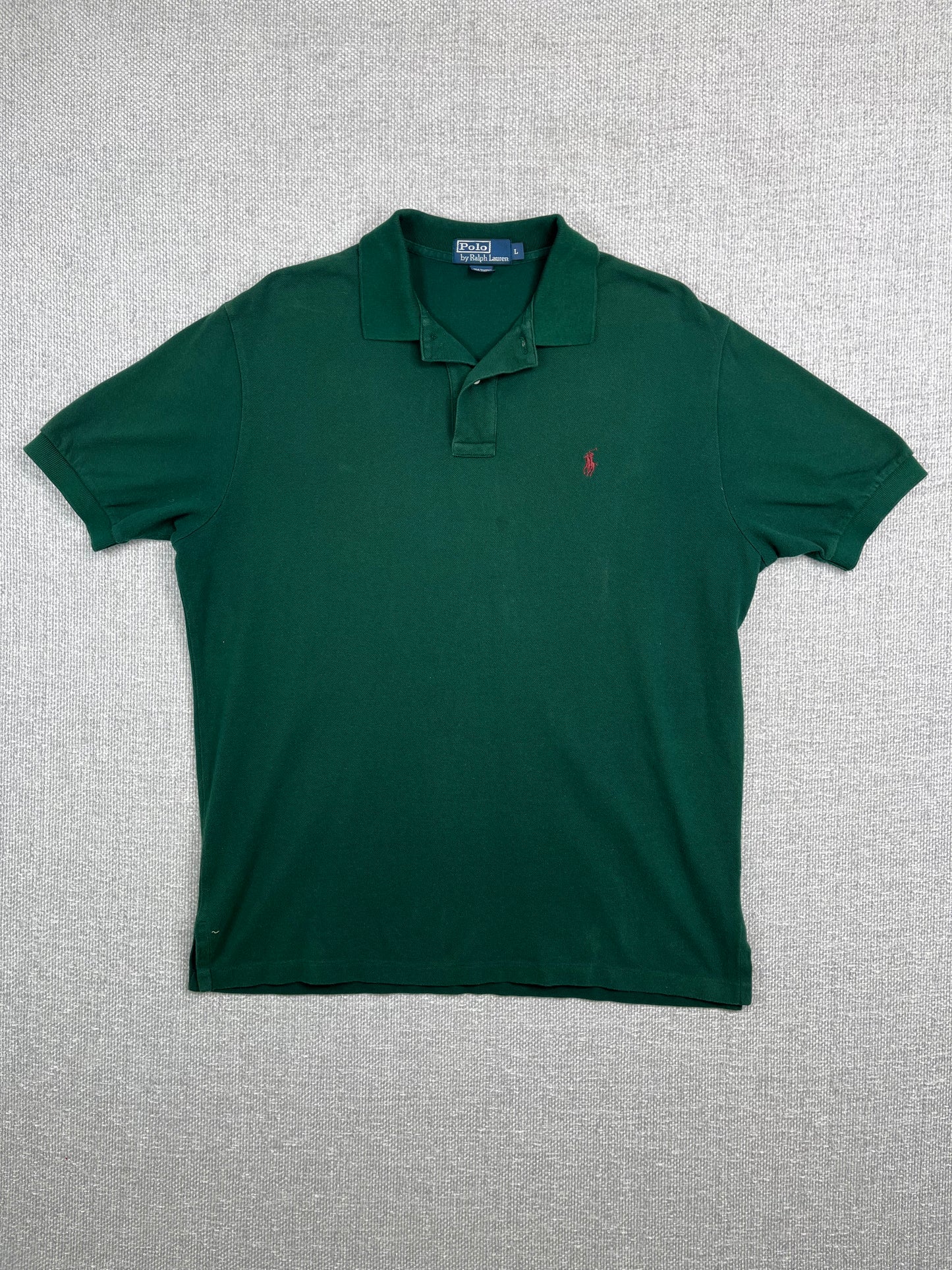 90's Green Ralph Lauren Polo Shirt