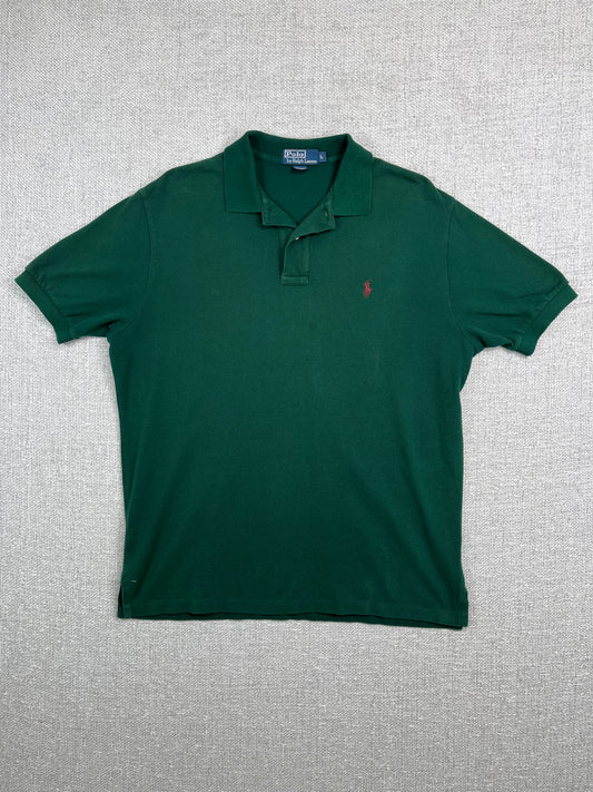 90's Green Ralph Lauren Polo Shirt