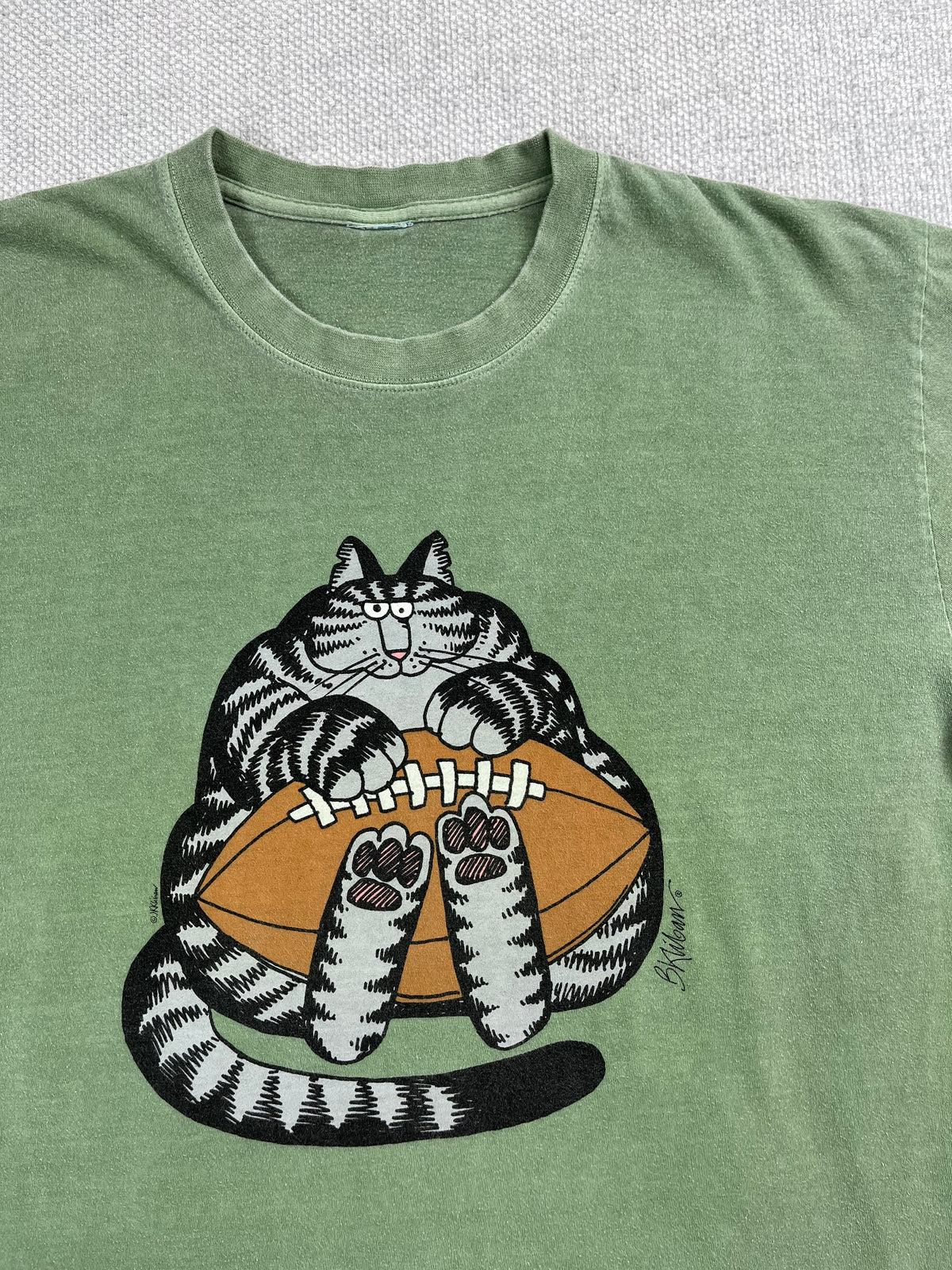 Y2K Football Cat T-Shirt