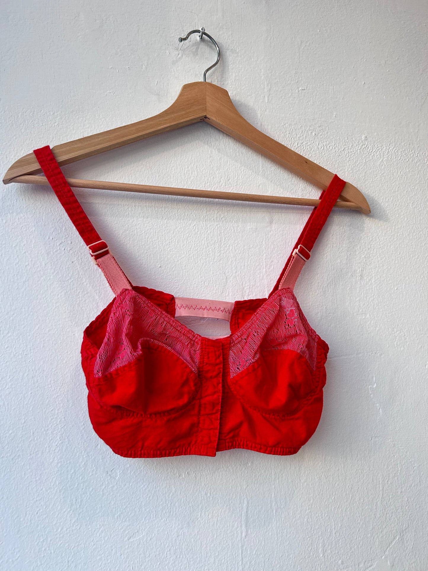 50's Red Bralette