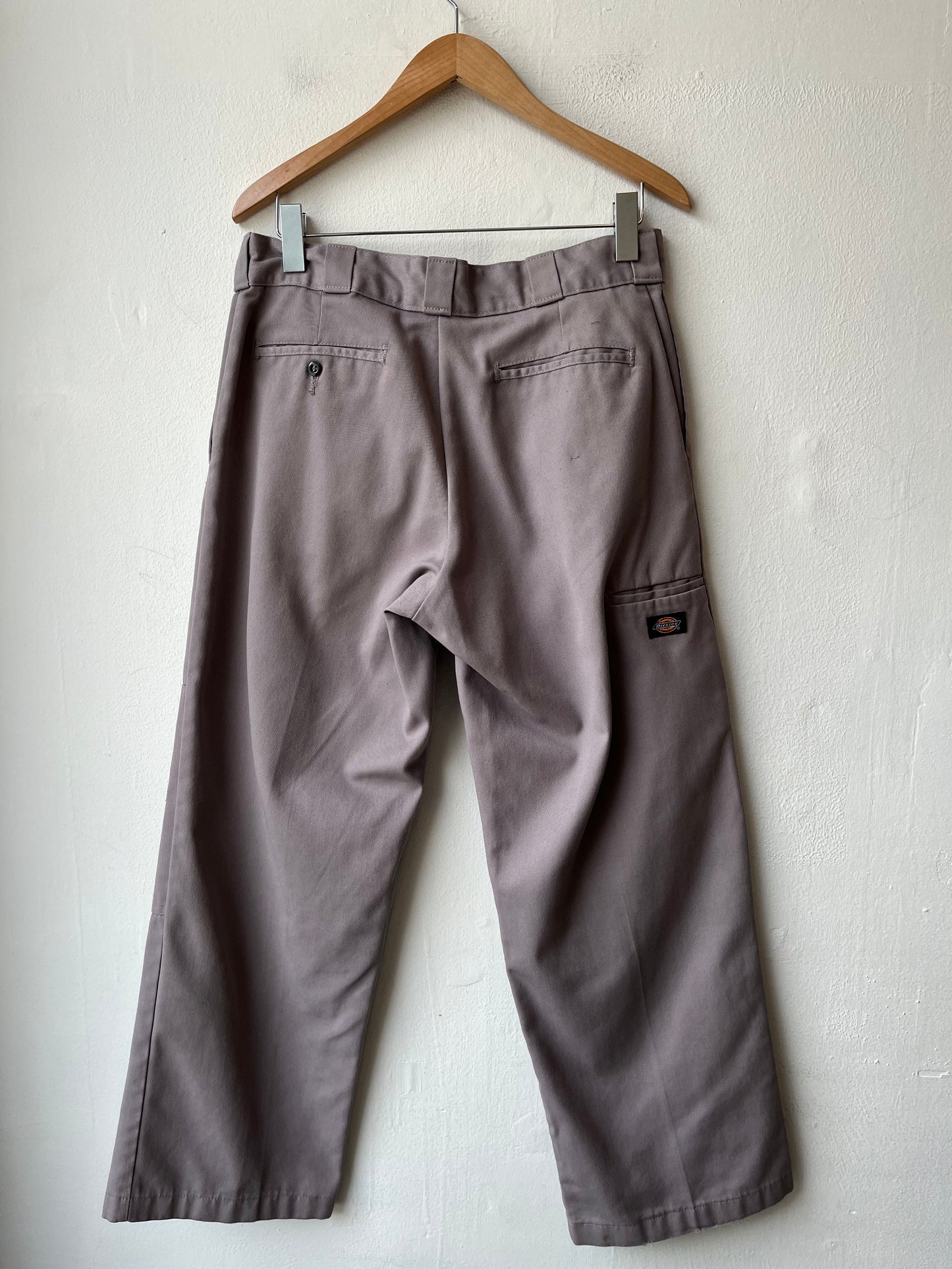 Y2K Gray Dickies Double Knee Pants 34"