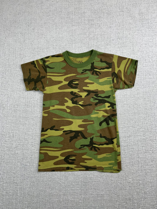 Y2K Camo Baby Tee