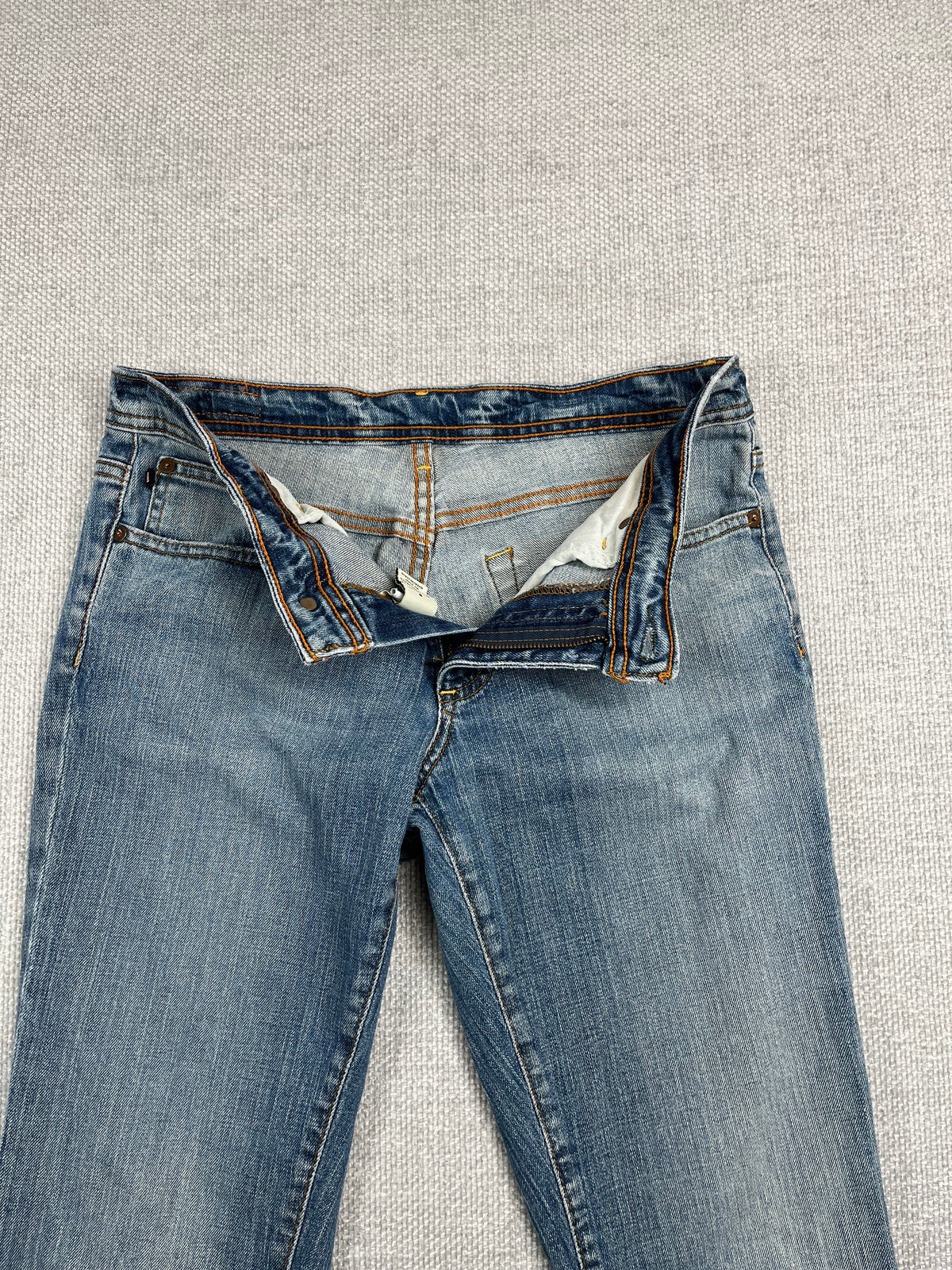 Y2K Polo Flare Jeans 30"