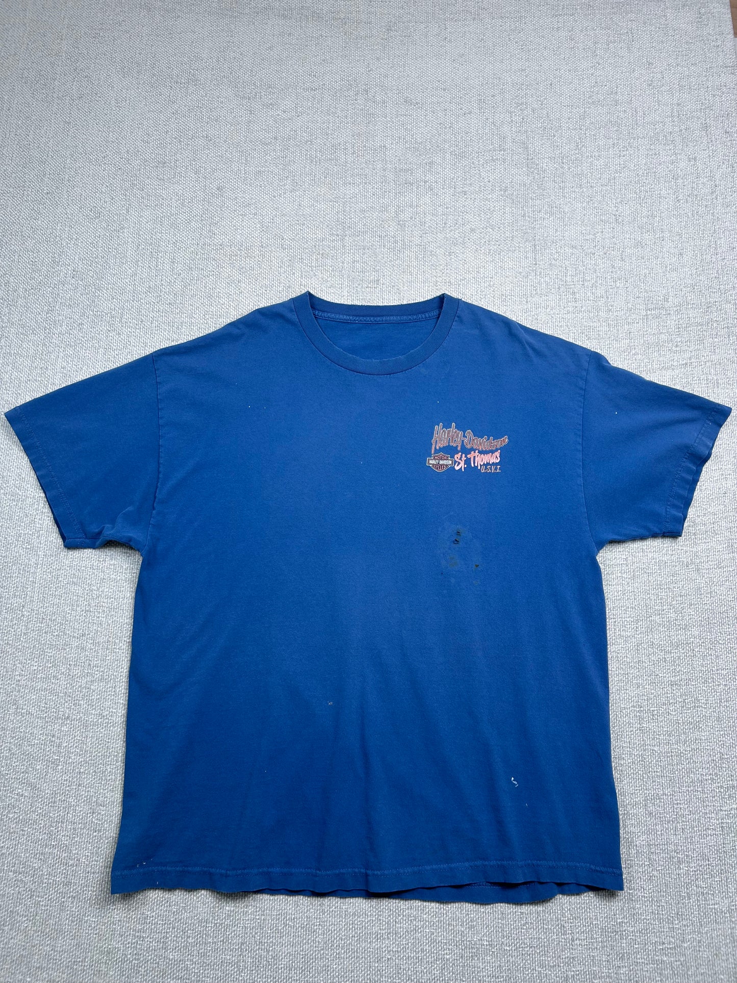 90's Harley Davidson St. Thomas T-Shirt