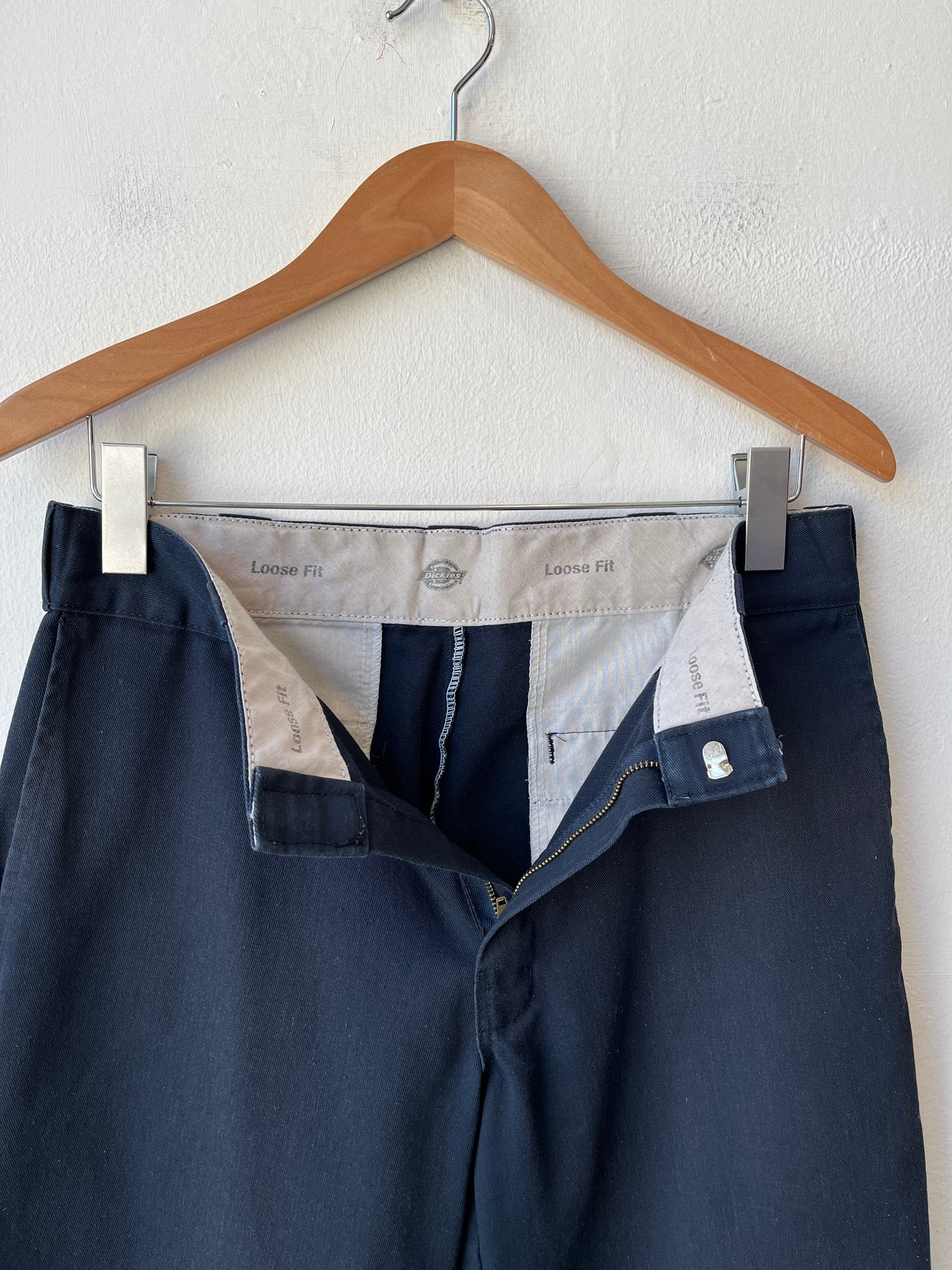 Y2K Dickies Navy Double Knee Pants 32"