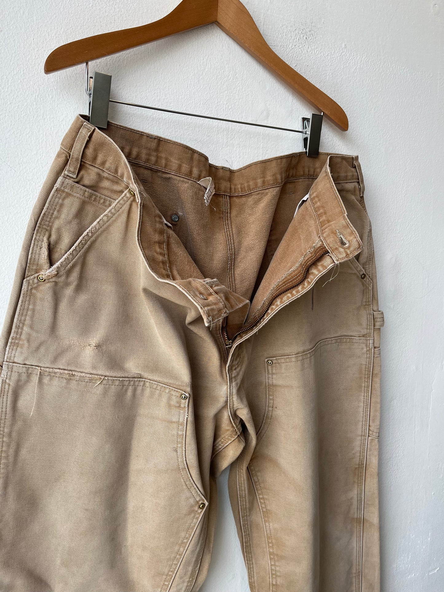 Y2K Carhartt Tan Double Knee 40"