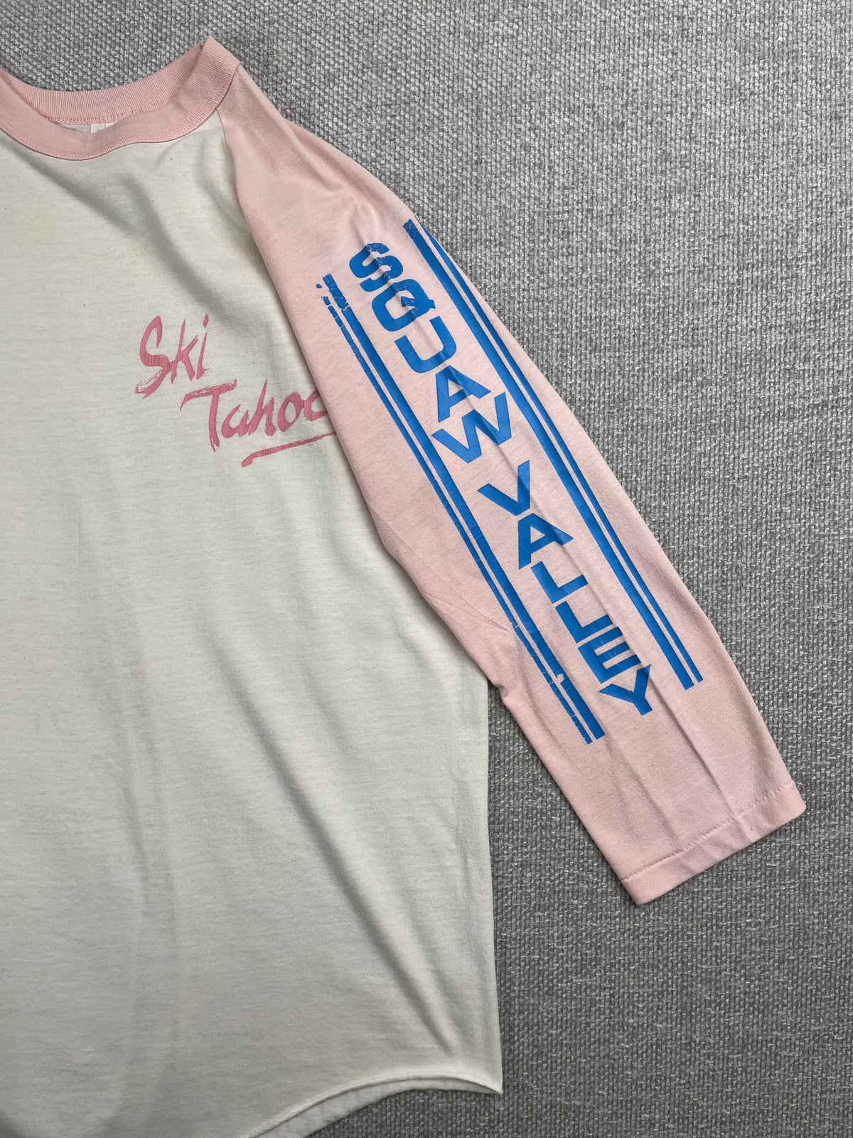 80's Ski Tahoe Raglan Shirt