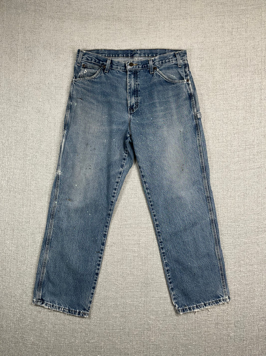Y2K Dickies Denim Carpenter Pants 34"