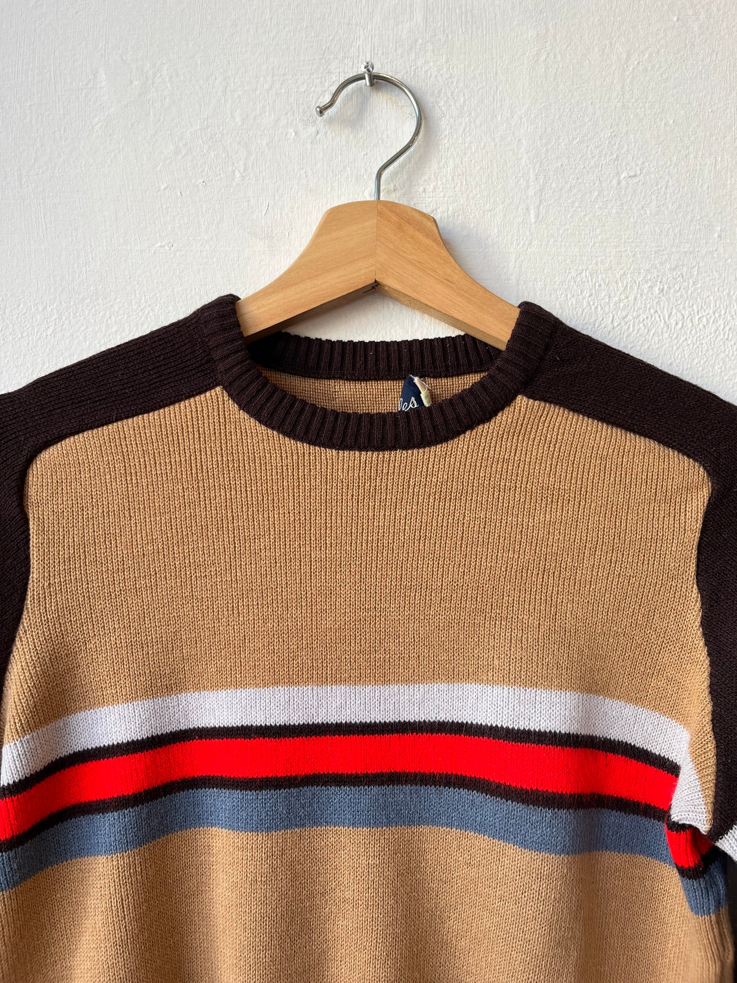 70's Striped Sweater