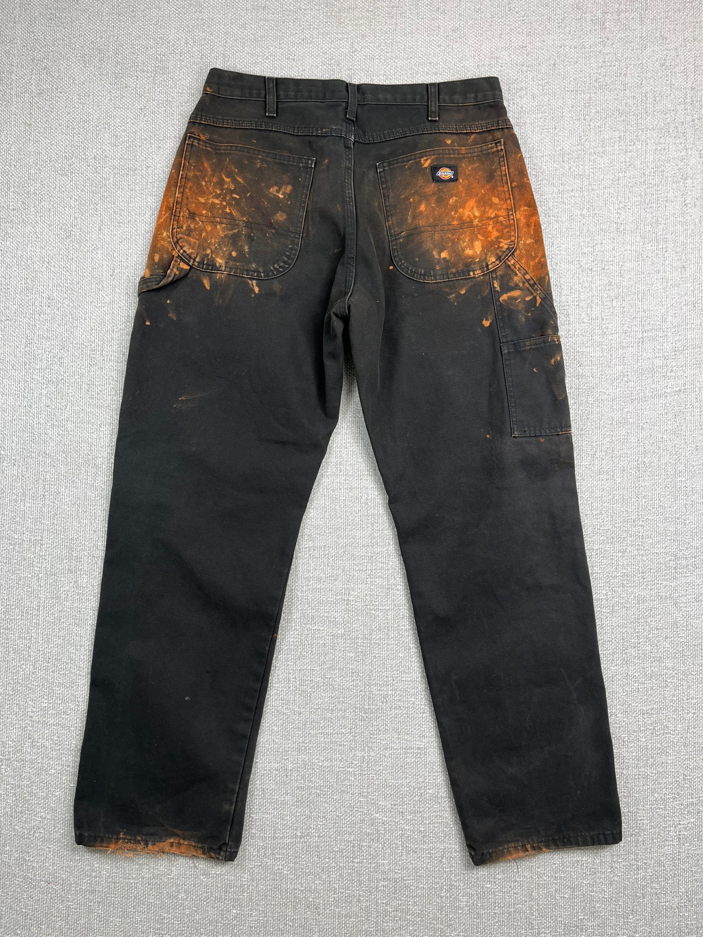 Y2K Dickies Bleached Work Pants 33”