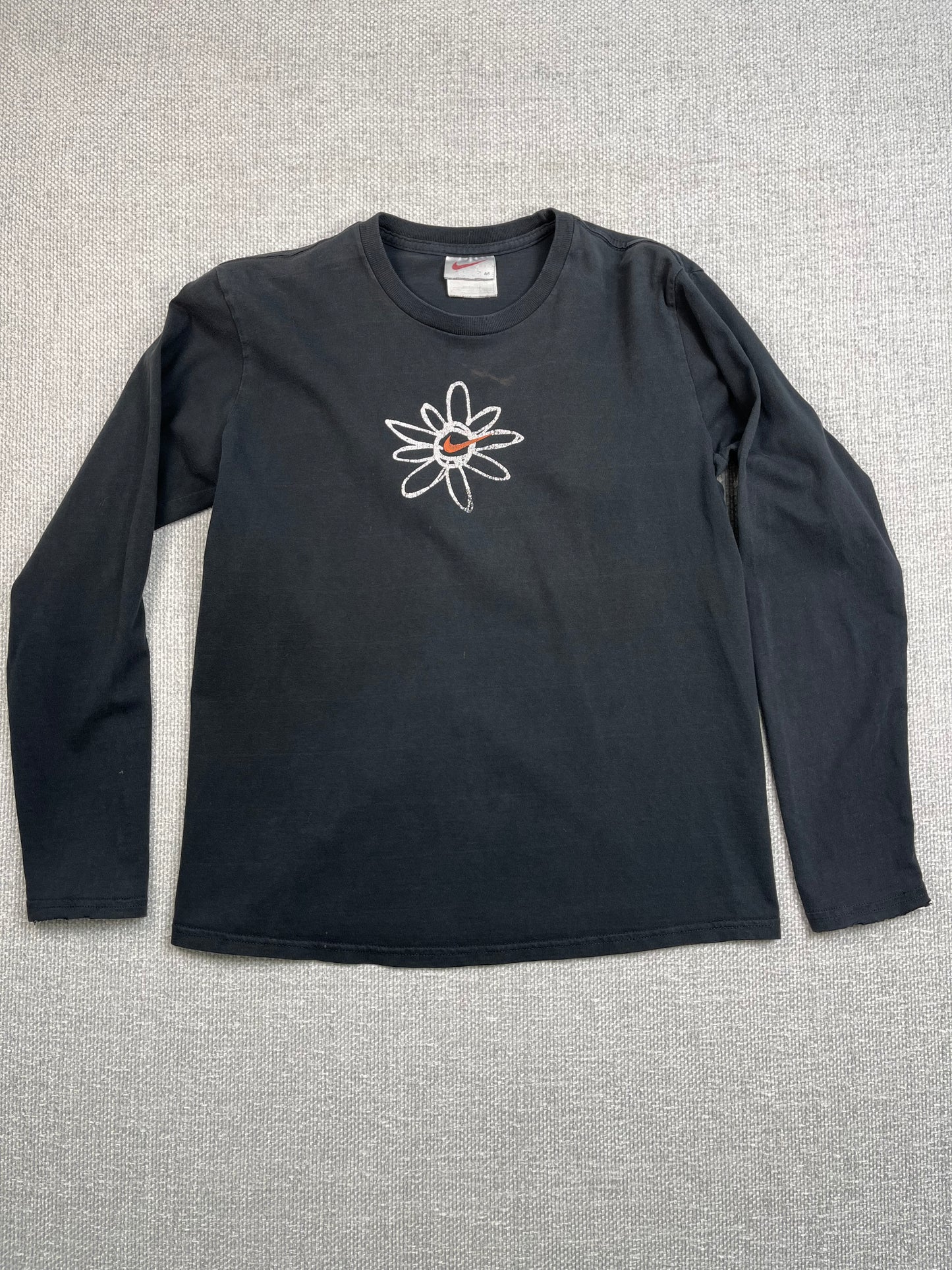90's Nike Flower Long Sleeve Shirt