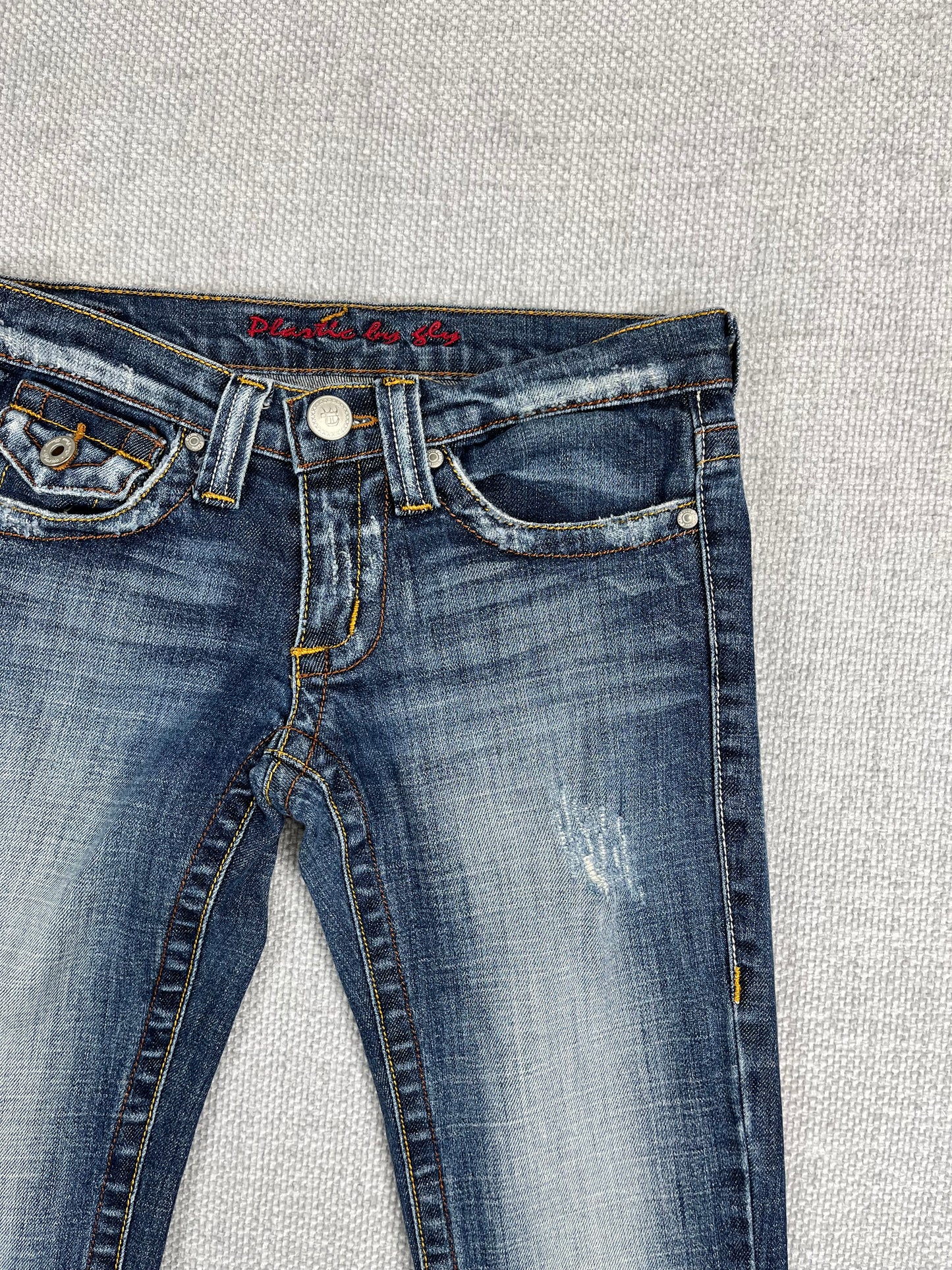 Y2K Low Rise Flare Jeans 27"