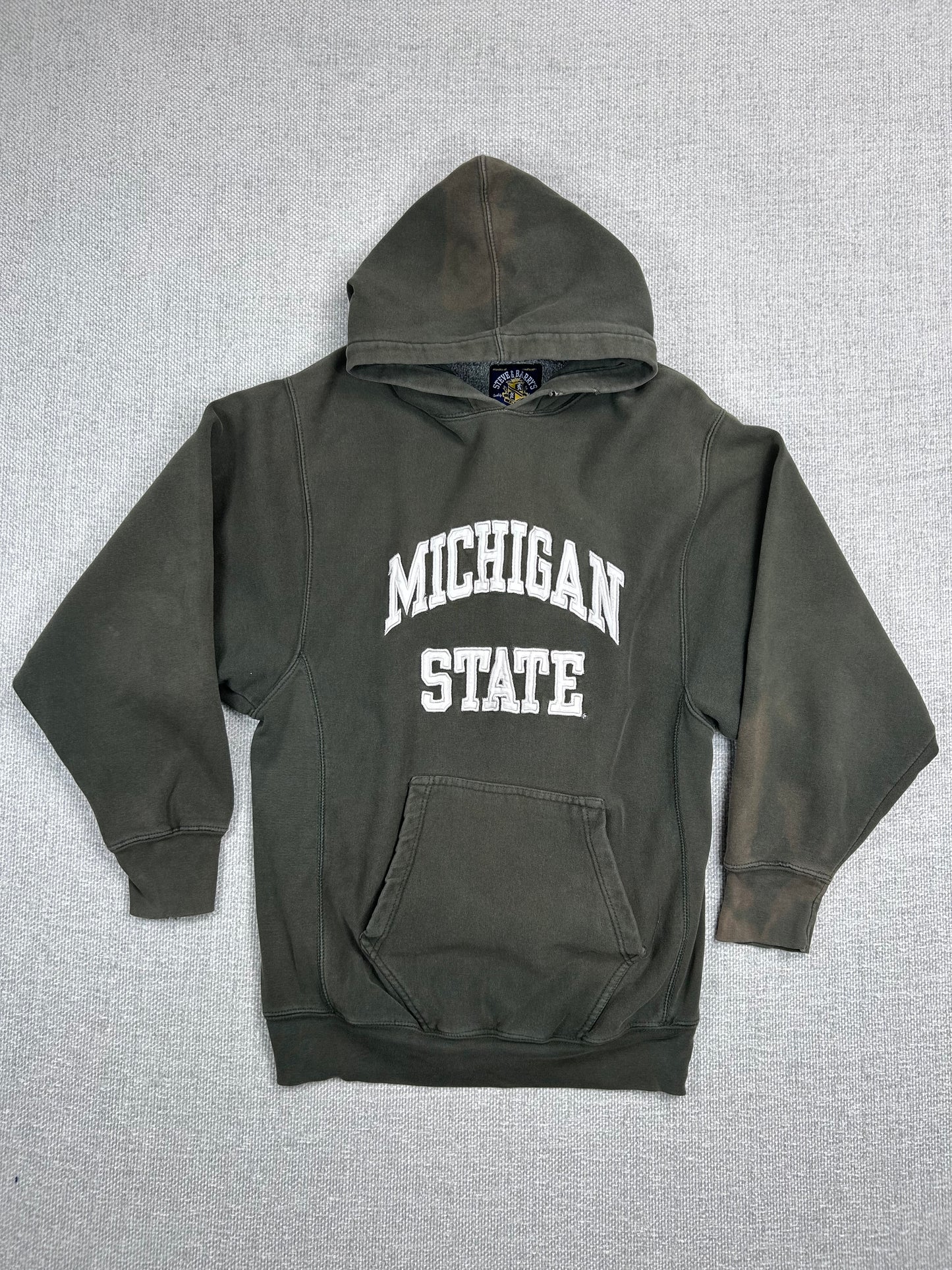 Y2K Green Michigan State Hoodie