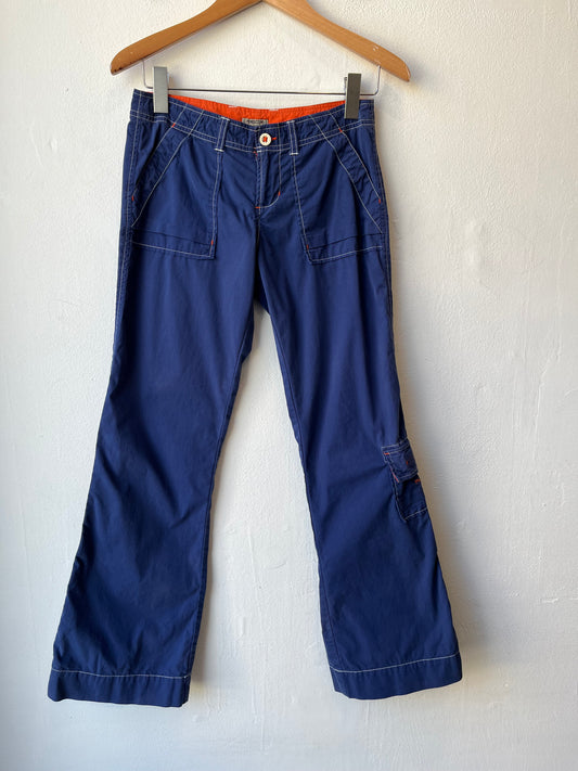 Y2K Low Rise Cargo Pants 28”