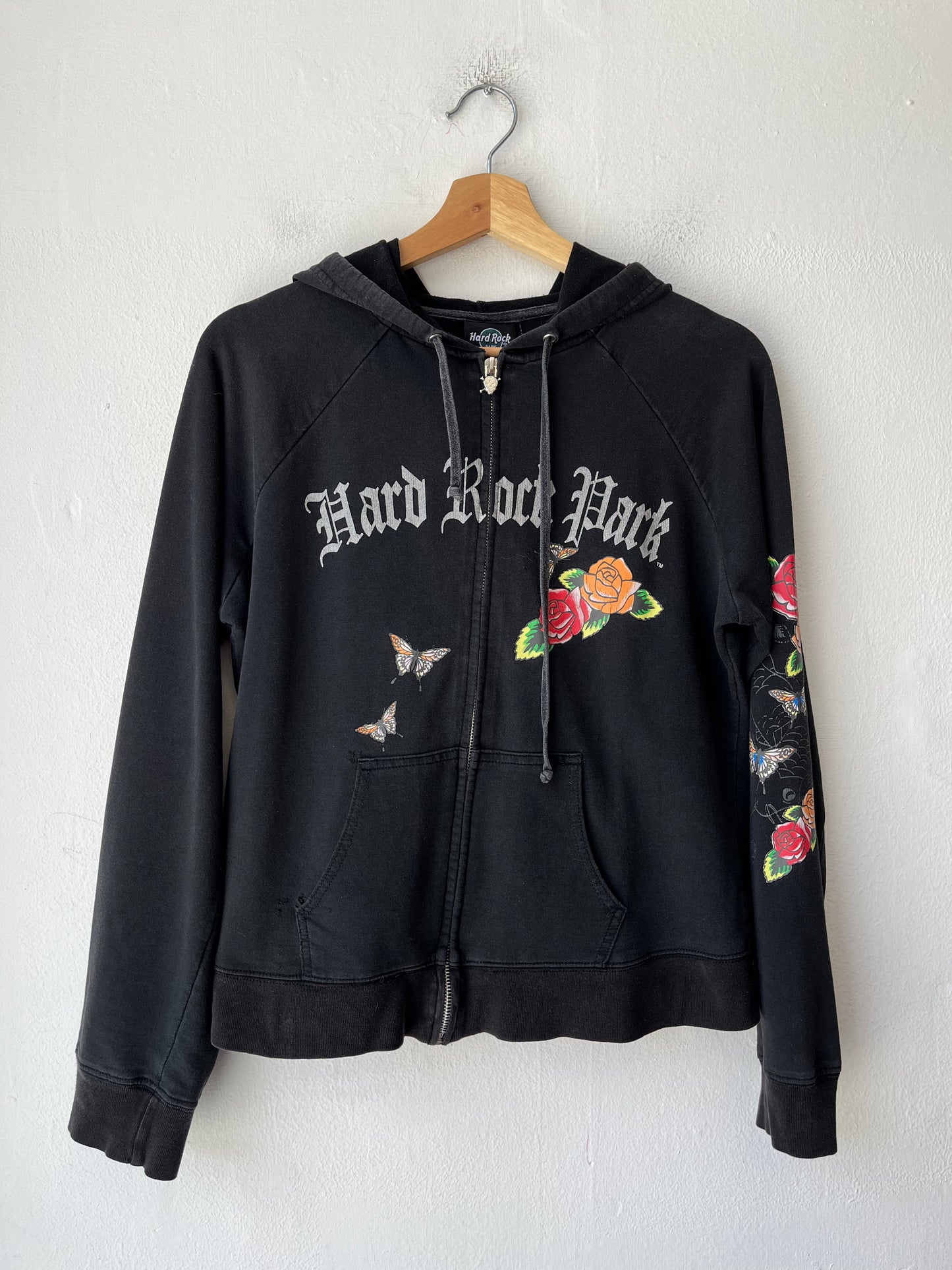 Y2K Hard Rock Park Zip Up Hoodie