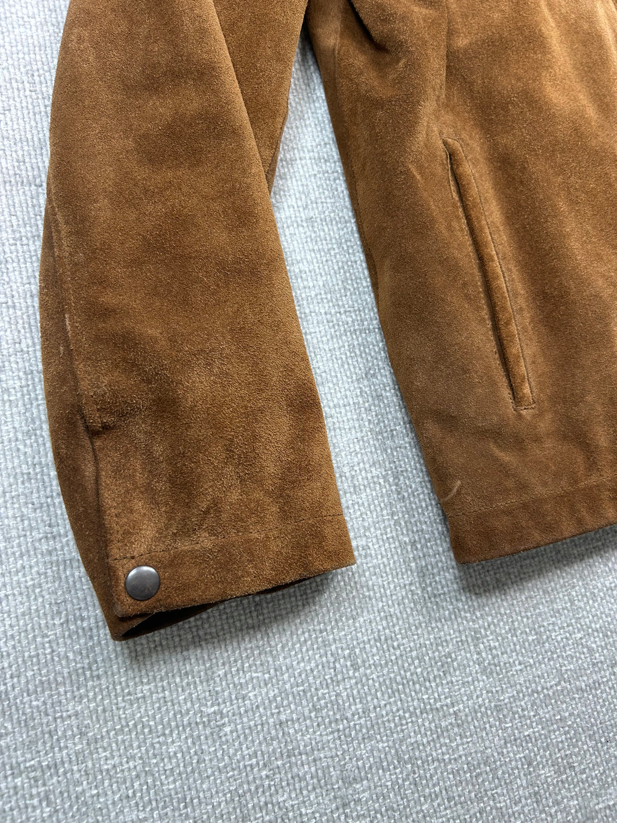 Y2K Brown Suede Jacket