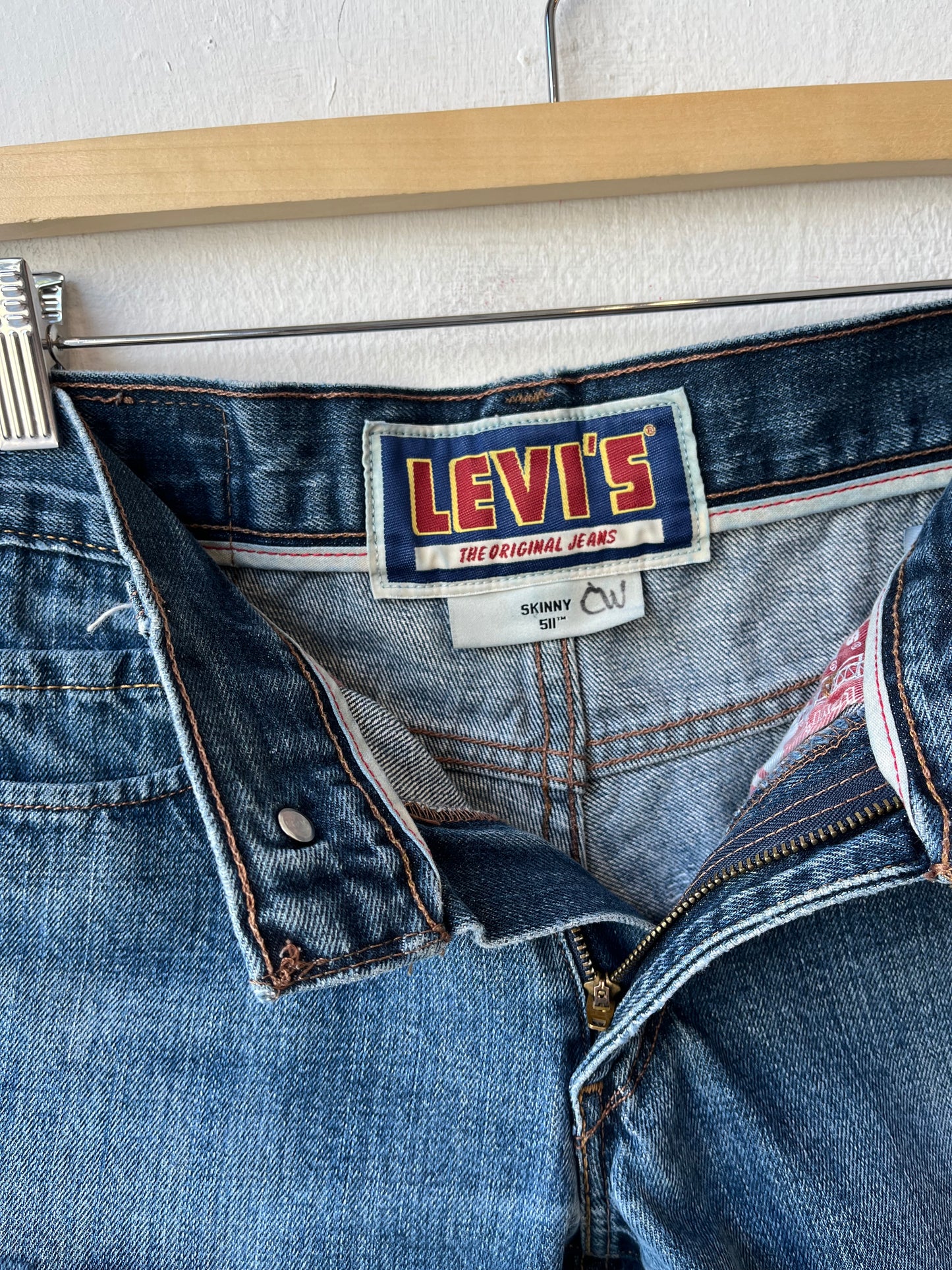 Y2K Levi's 511 Cutoff Shorts 29"